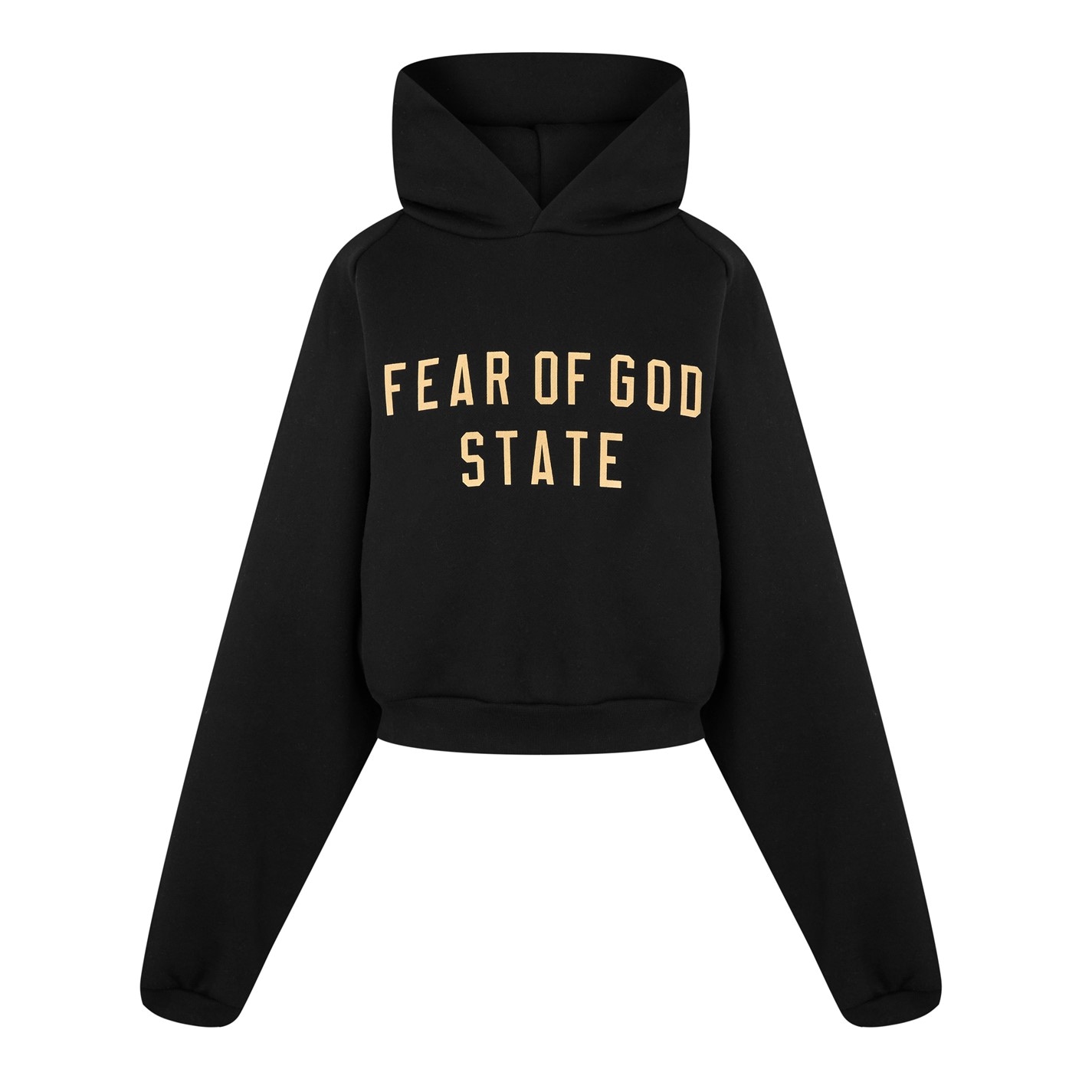 FEAR OF GOD ESSENTIALS | Heavy Fleece State Hoodie | Cropped