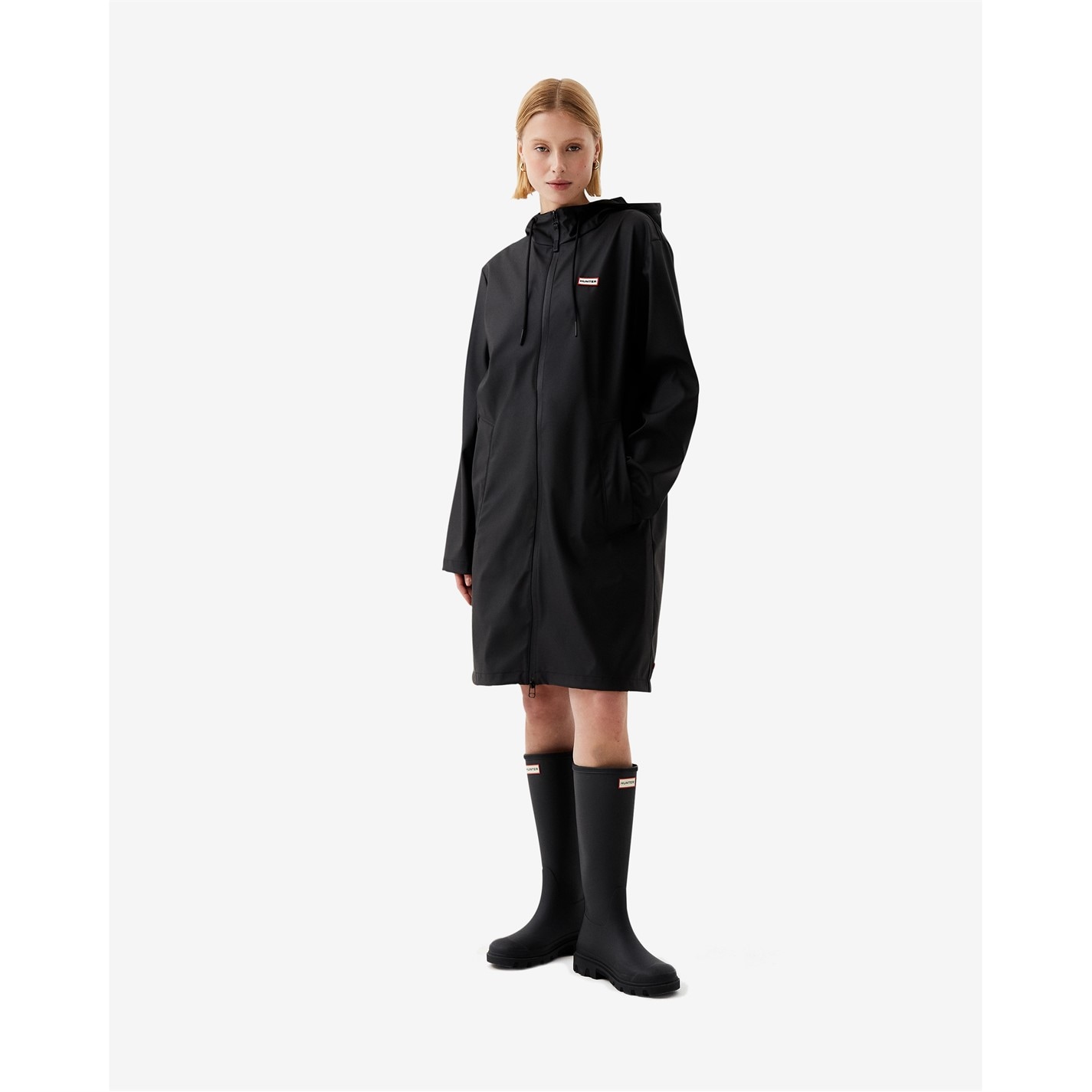 Hunter Women's Andrea Waterproof Lightweight Rain Anorak