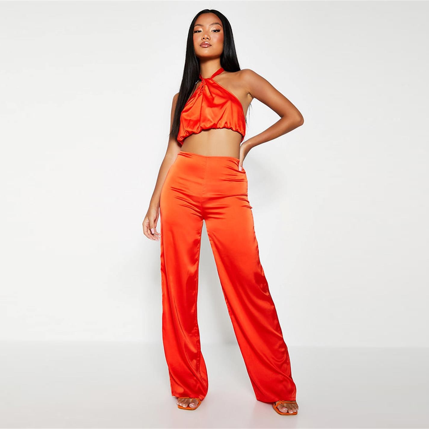 I Saw It First | Petite High Waisted Wide Leg Trousers | Wide Leg Trousers  | SportsDirect.com
