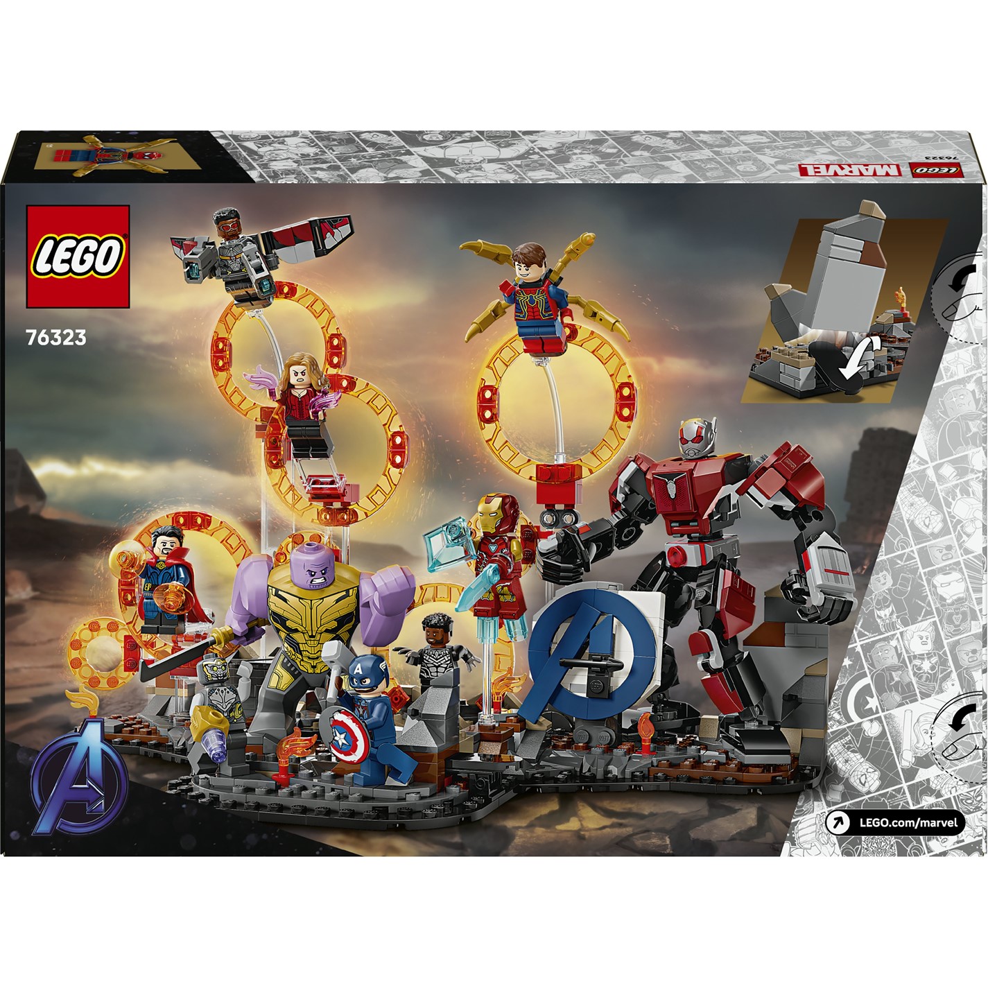 LEGO Marvel Avengers: Endgame Final Battle Set 76323