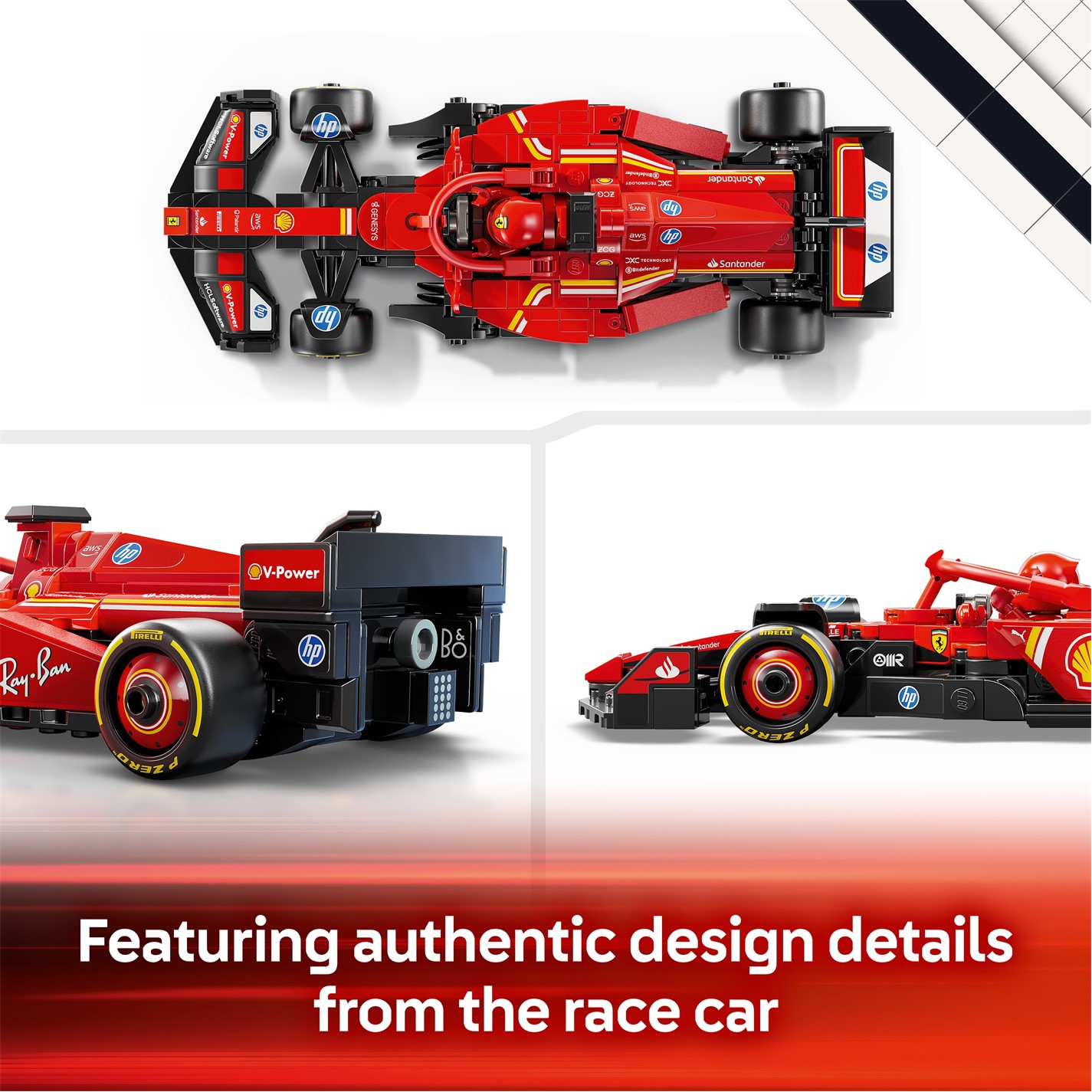 LEGO LEGO Speed Champions 77242 Ferrari SF-24 F1 Race Car