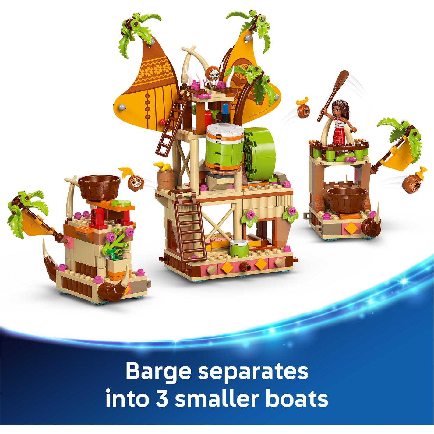 LEGO LEGO® Disney Moana 2 Kakamora Barge Toy Building Set 43258