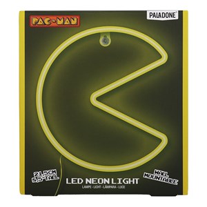 Mini Lampe 3D Pac-Man 10 Cm - Veilleuse Multicolore USB - Idée Cadeau Rétro Gaming