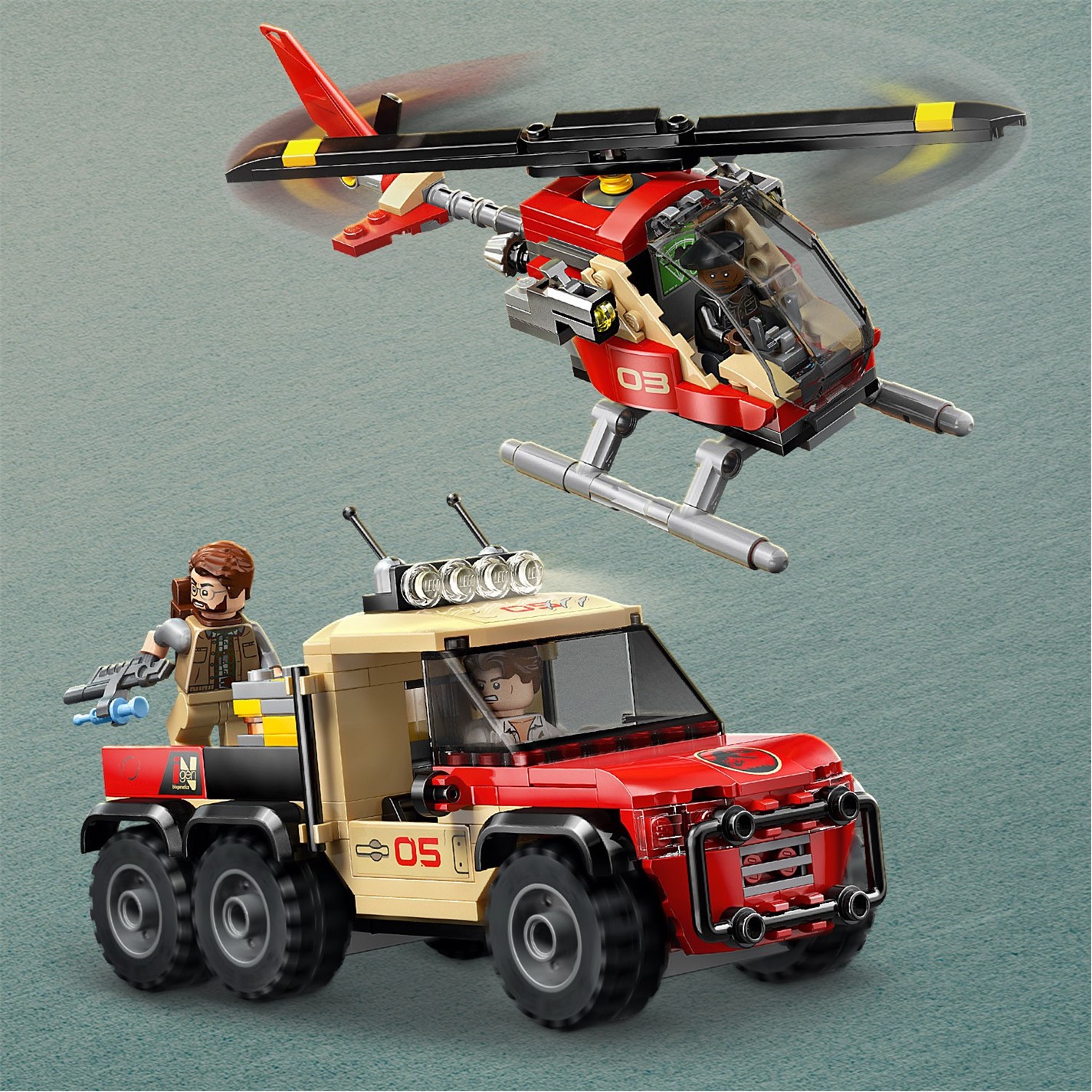 LEGO Jurassic World - Spinosaurus & Quetzalcoatlus Air Mission