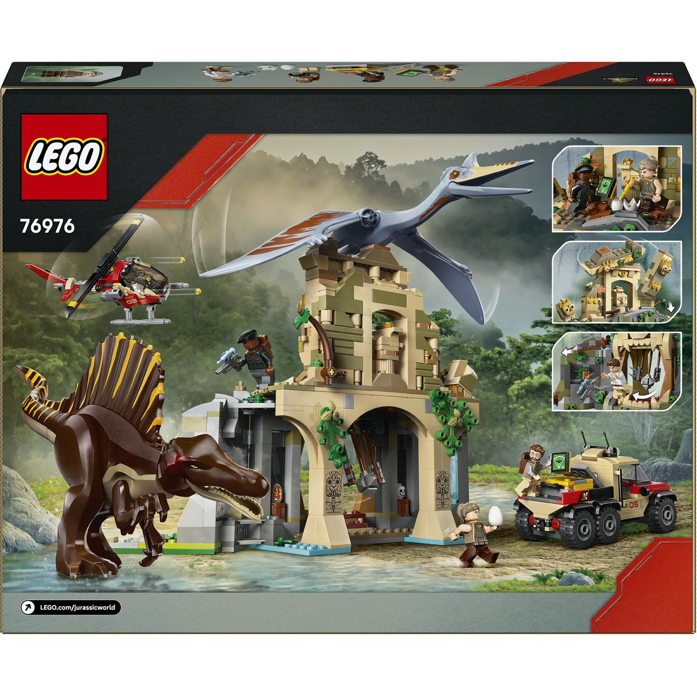 LEGO Jurassic World - Spinosaurus & Quetzalcoatlus Air Mission