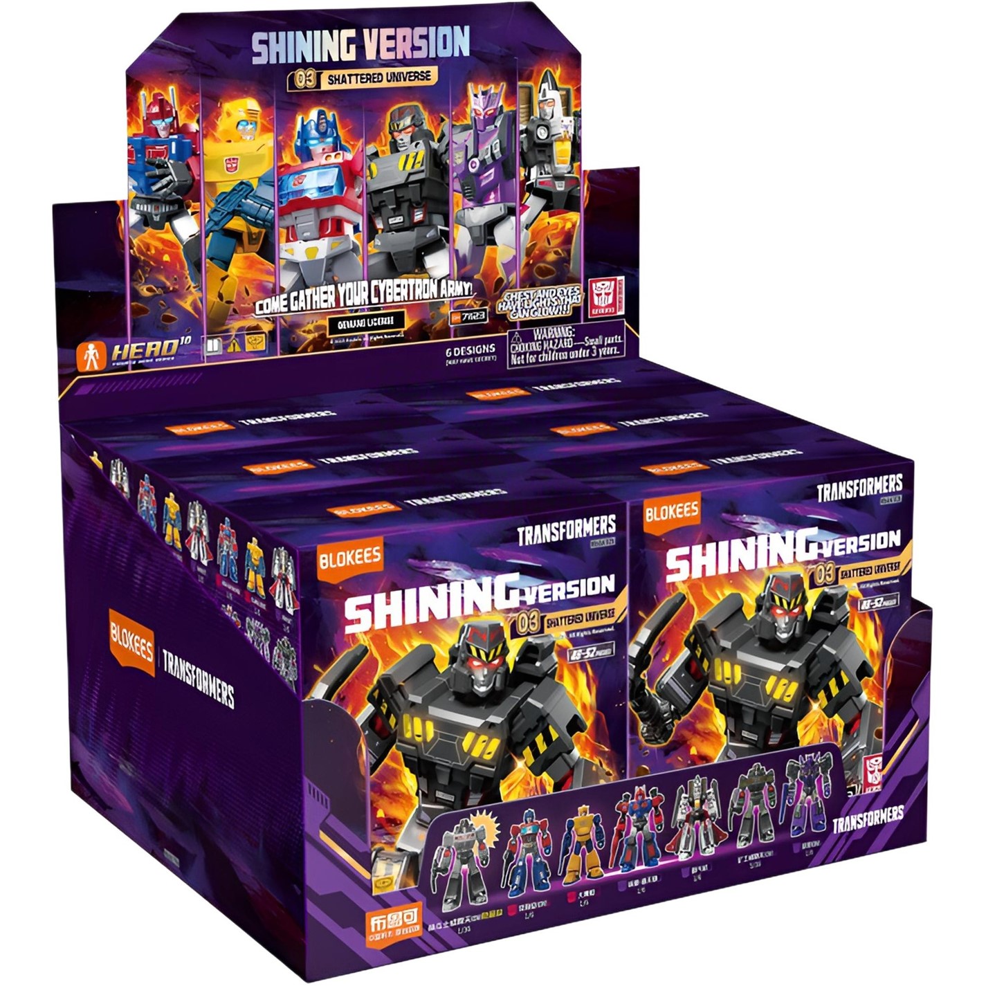 Blokees Blokees Transformers Shining 03 Shattered Universe