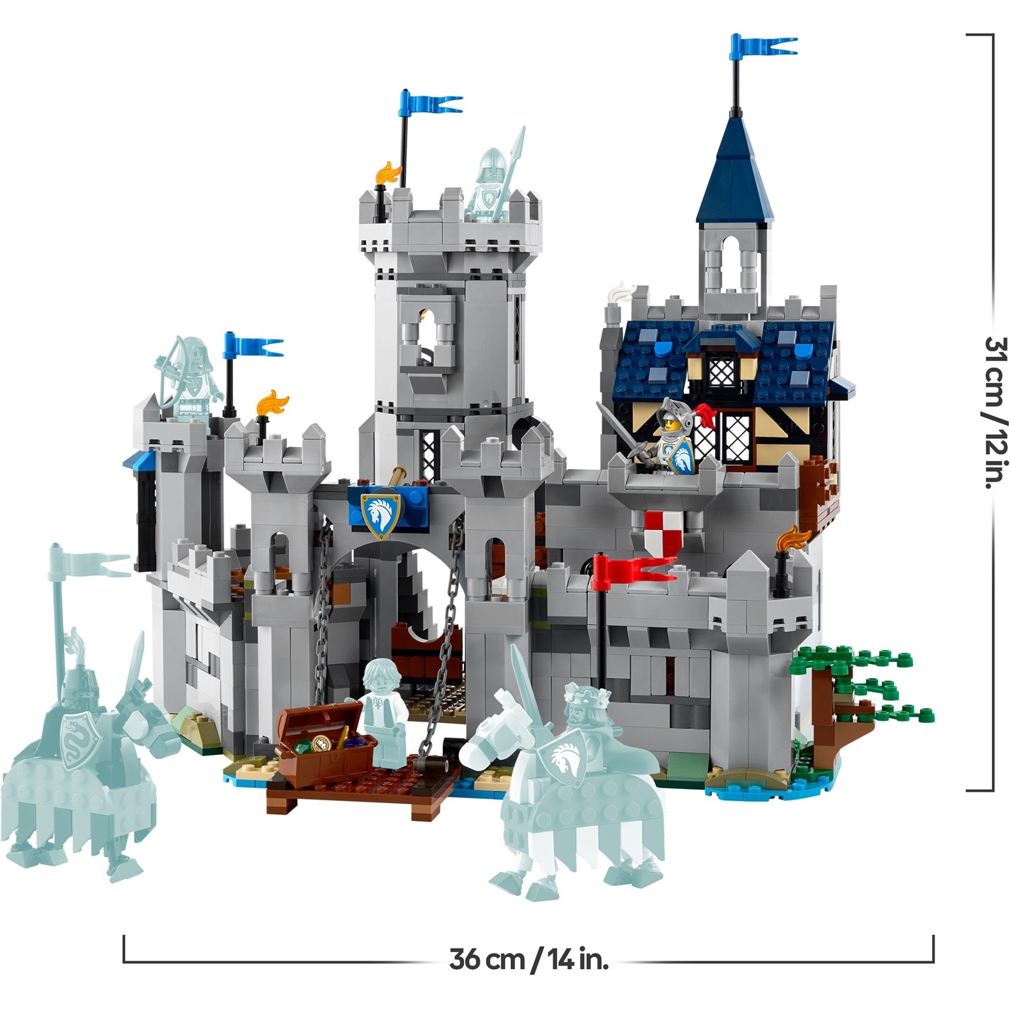 LEGO LEGO® Creator 31168 3in1 Medieval Horse Knight Castle Playset