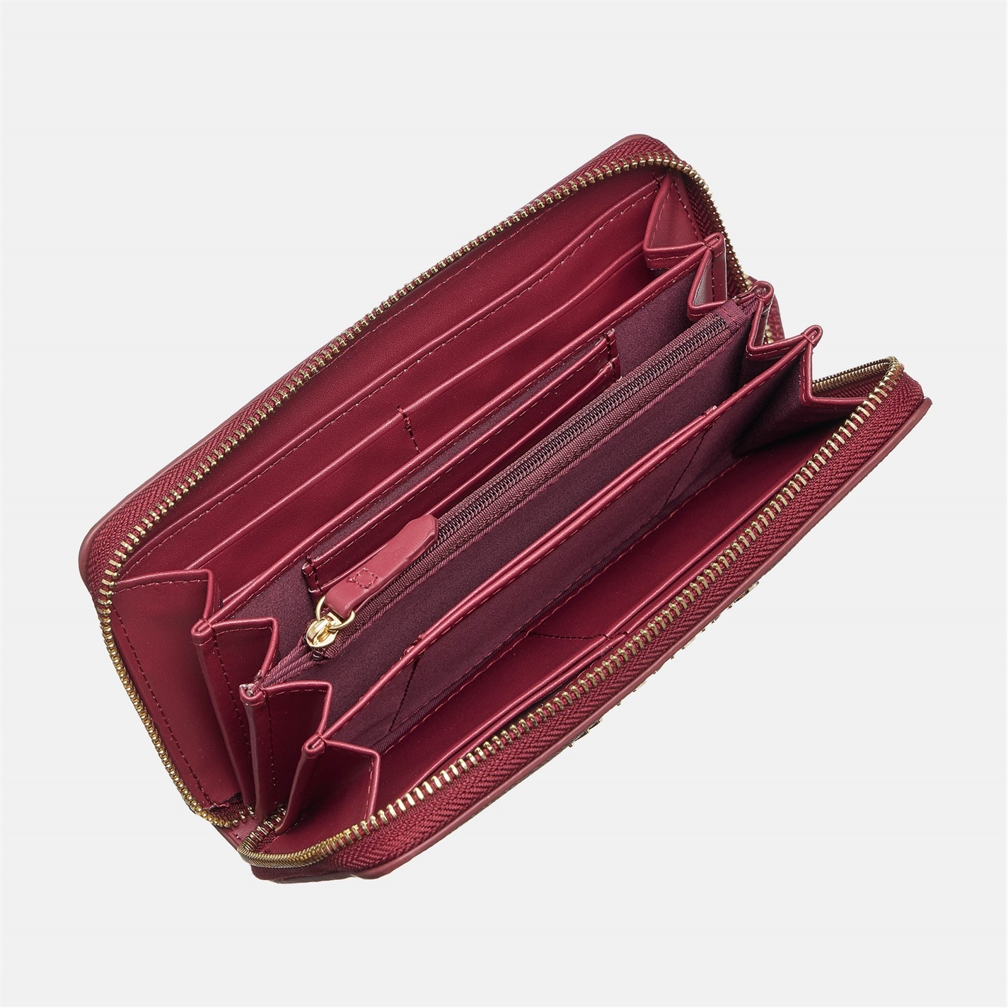 Valentino Divina Zip Around Wallet Nero