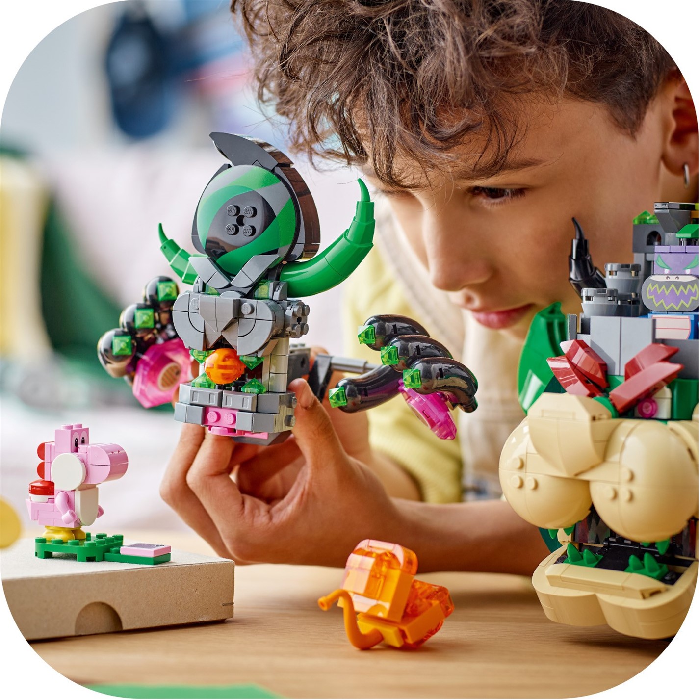 LEGO LEGO® Super Mario™ 72042 Prince Florian & Castle Bowser Toy