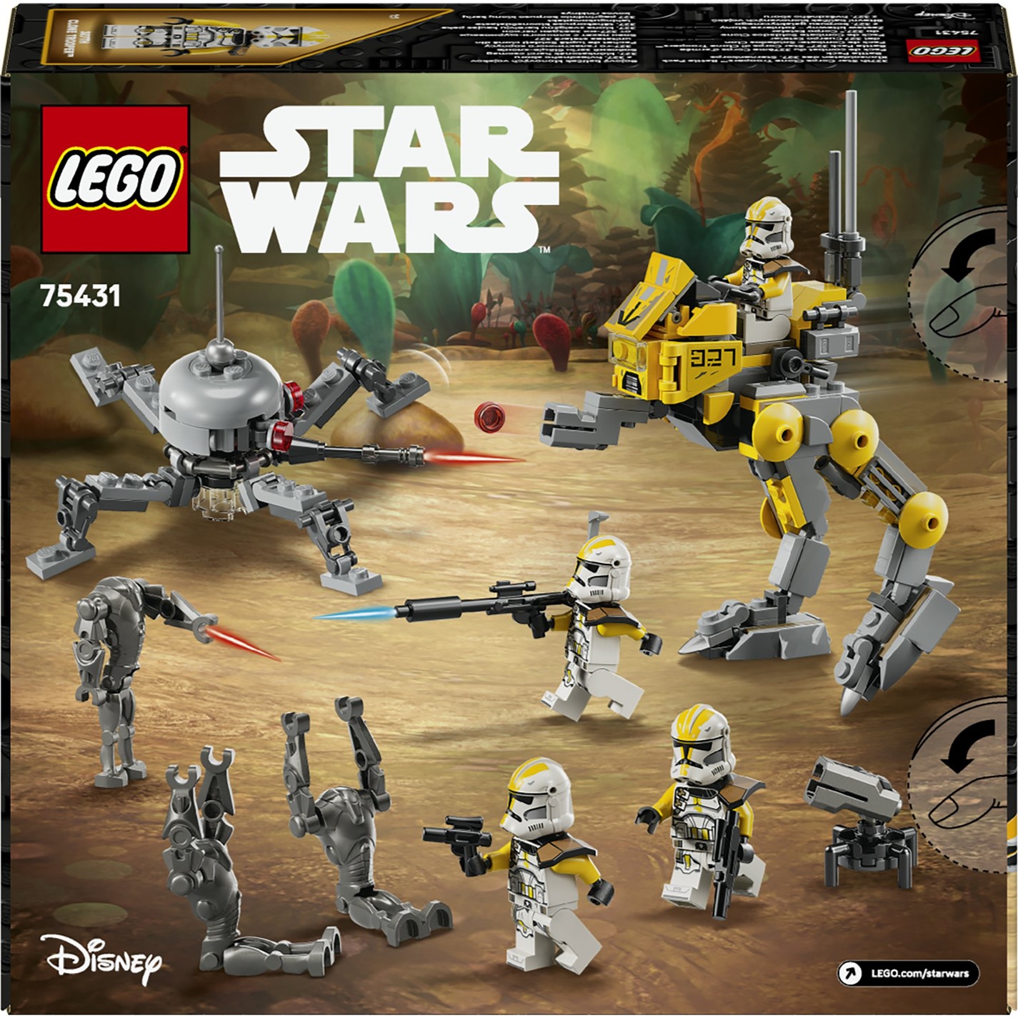 LEGO LEGO® Star Wars 75431 327th Star Corps Clone Troopers™ Battle