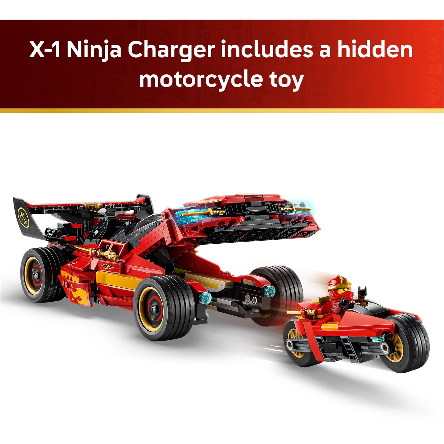 LEGO NINJAGO X-1 Ninja Charger 15th Anniversary Set 71867