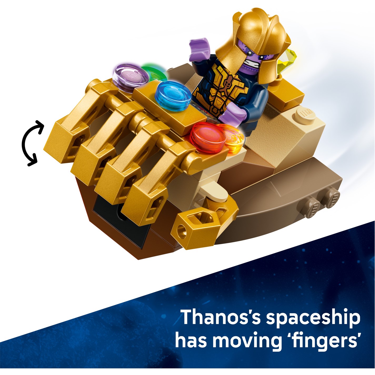 LEGO LEGO® Marvel 76319 Captain America vs. Thanos with 2