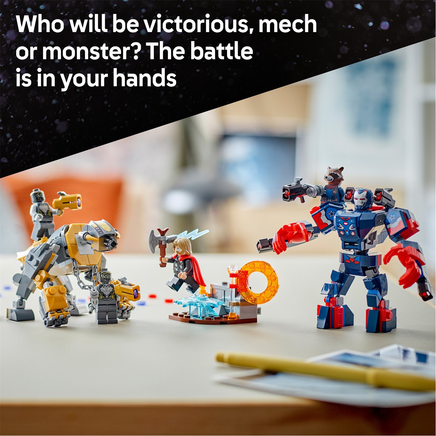 LEGO LEGO® Marvel 76322 Avengers: Endgame Thor vs. Chitauri Super