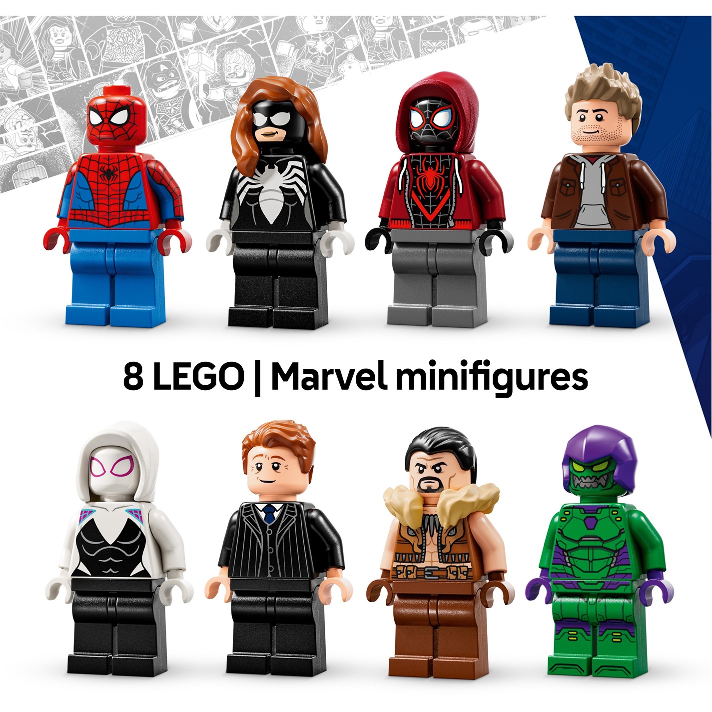 LEGO LEGO® Marvel 76324 Spider-Man vs. Oscorp Kids' Super Hero