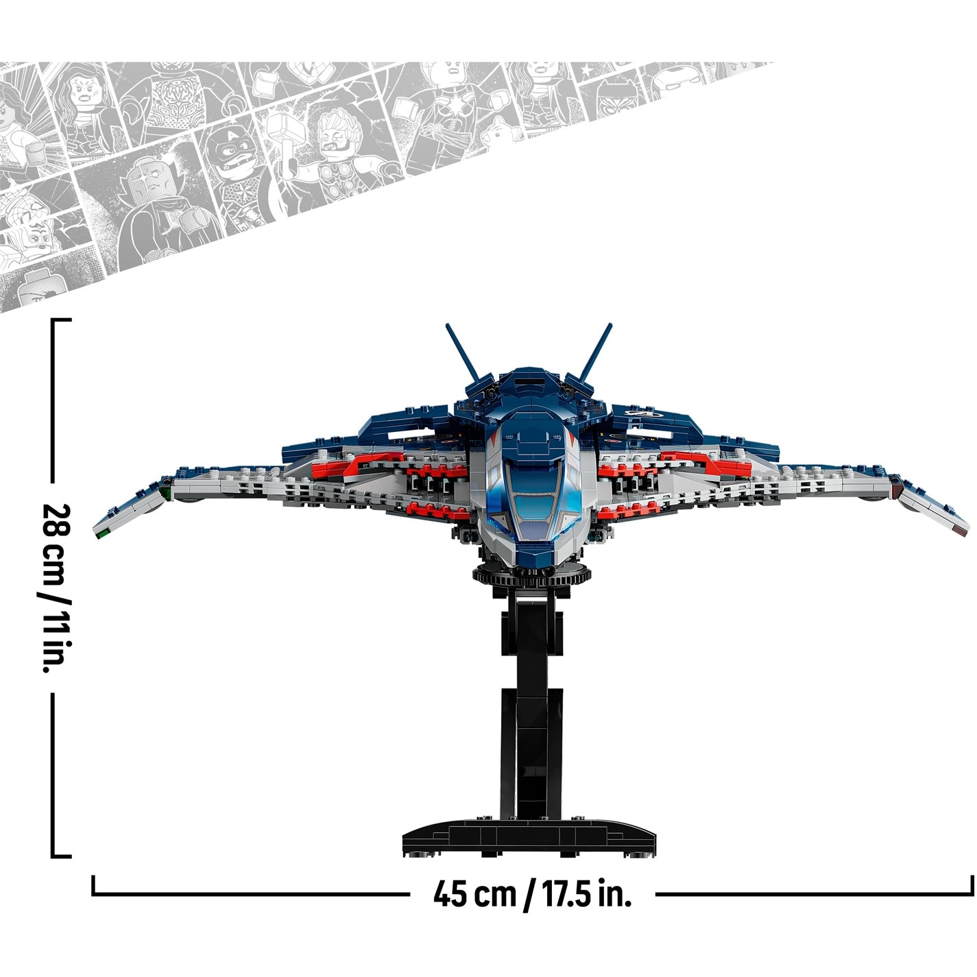 LEGO LEGO® Marvel 76325 Avengers: Age of Ultron Quinjet Kids