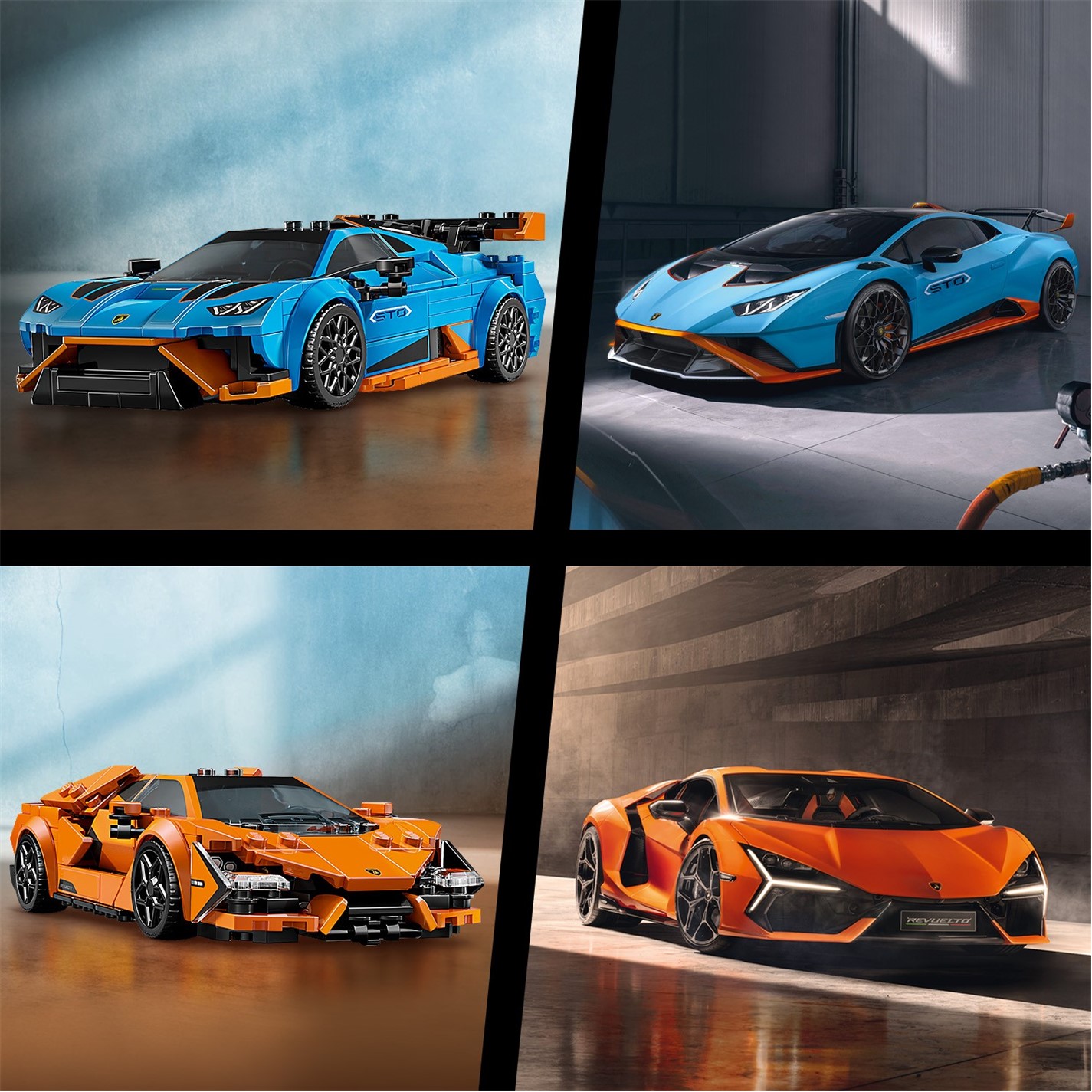 LEGO | LEGO® Speed Champions 77238 Lamborghini Revuelto & Huracan