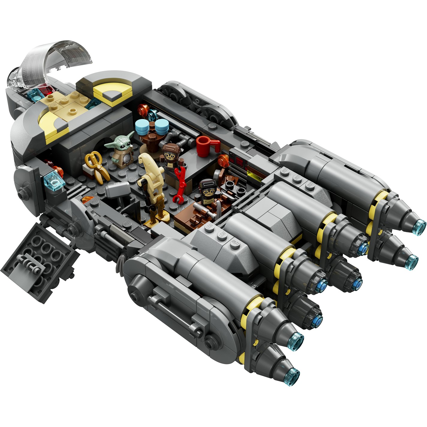 LEGO Star Wars Anzellan Starship Building Toy Set 75445