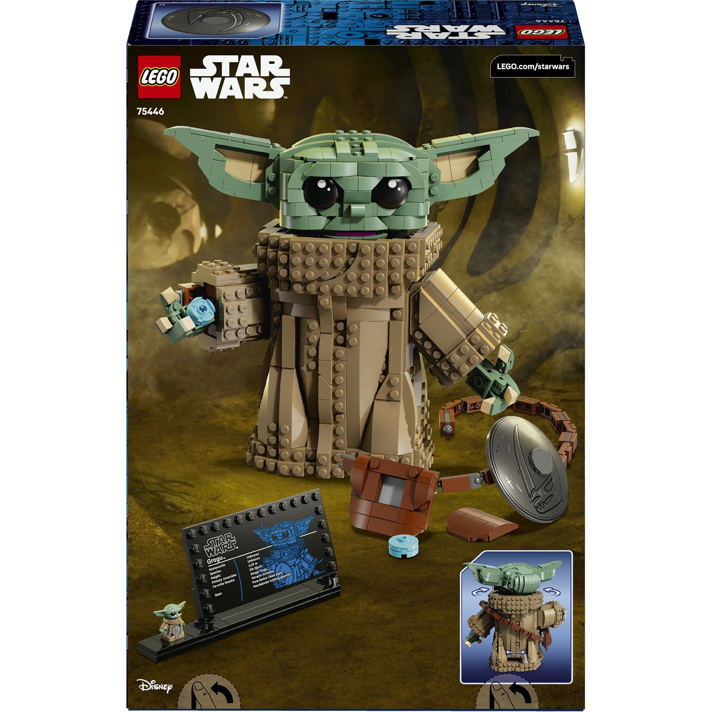 LEGO Star Wars Grogu (Mandalorian Apprentice) Set 75446