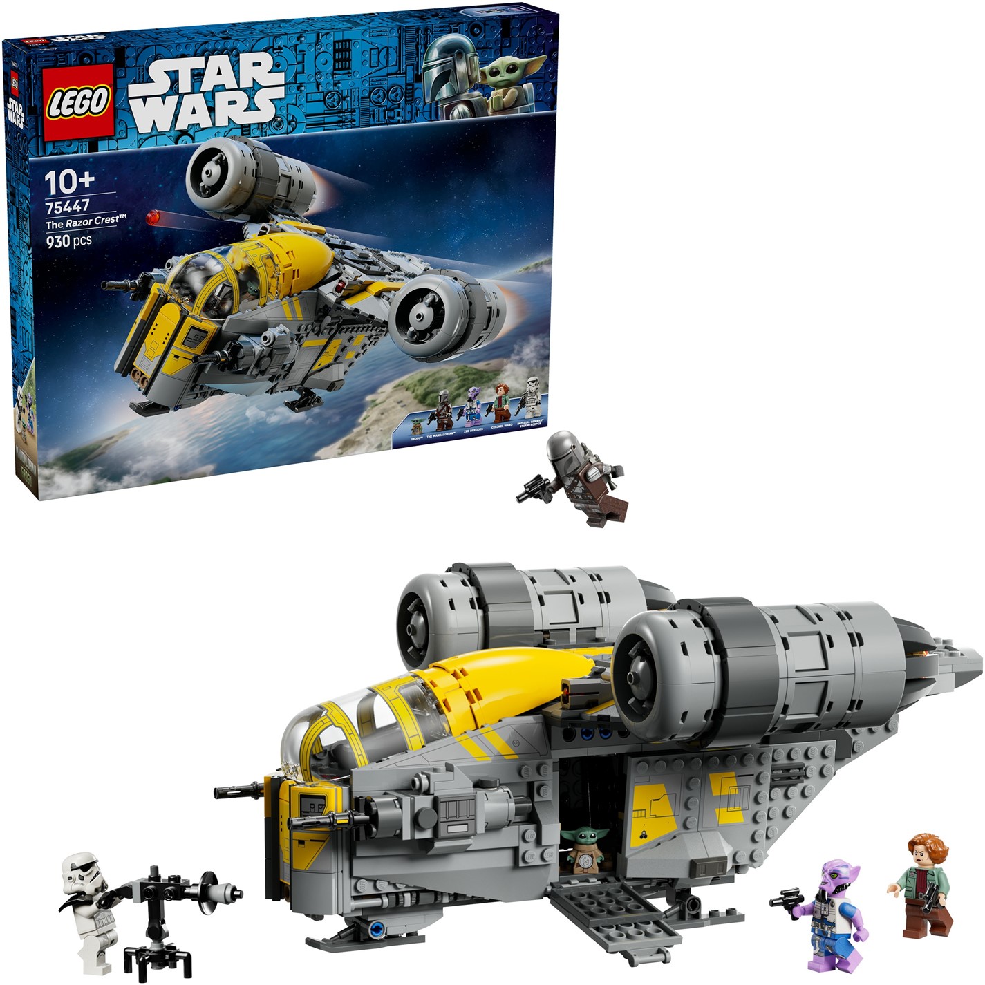 LEGO Star Wars The Razor Crest Building Toy 75447 | SportsDirect