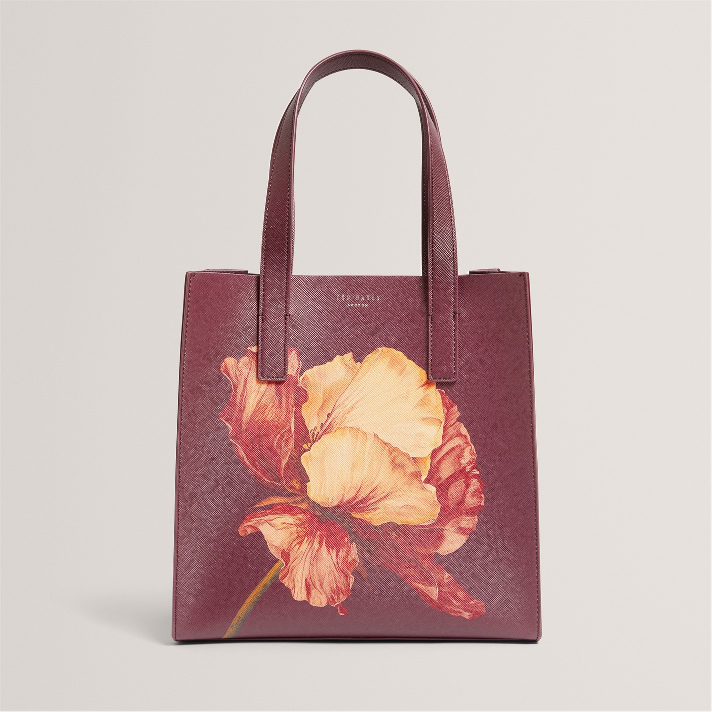 summy様 Ted Baker | Ted baker Floral Graphic Small Icon Tote Bag | Wine