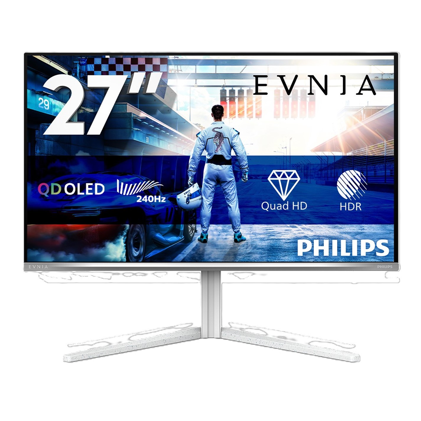 Philips Philips Evnia 27M2C6501L 27 Inch QD-OLED QHD 240Hz HDMI