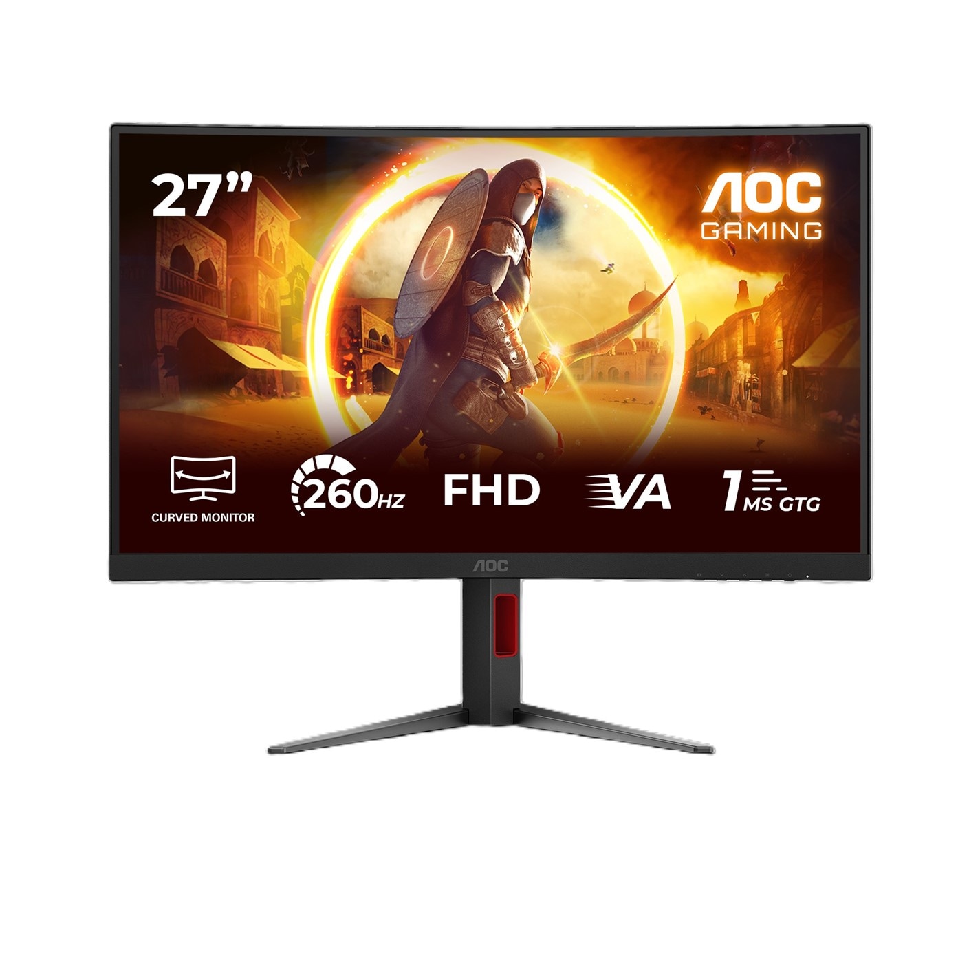 AOC AOC C27G4Z2 27 Inch Fast VA 240Hz (260Hz OC) 2 HDMI 1 DP