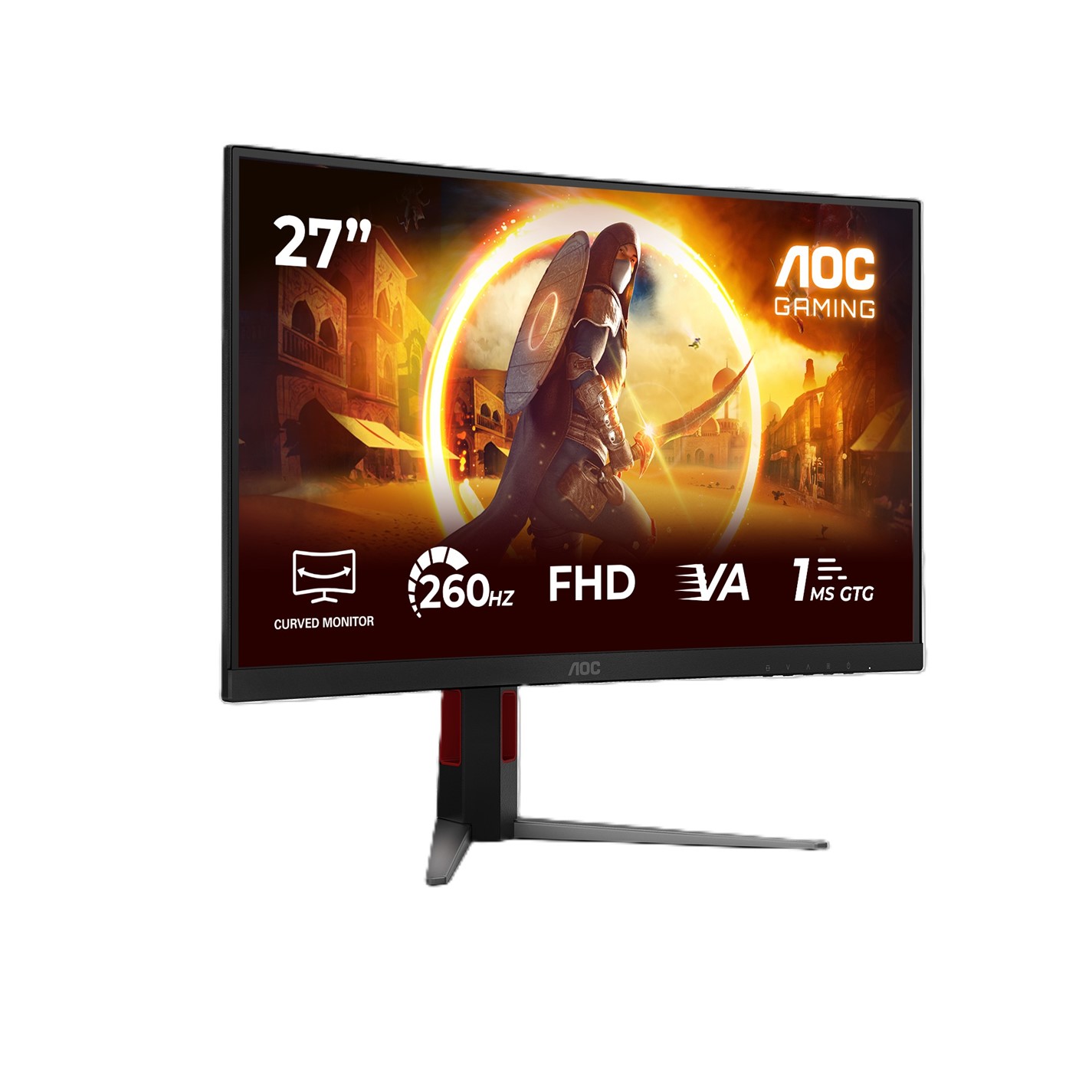 AOC AOC C27G4Z2 27 Inch Fast VA 240Hz (260Hz OC) 2 HDMI 1 DP