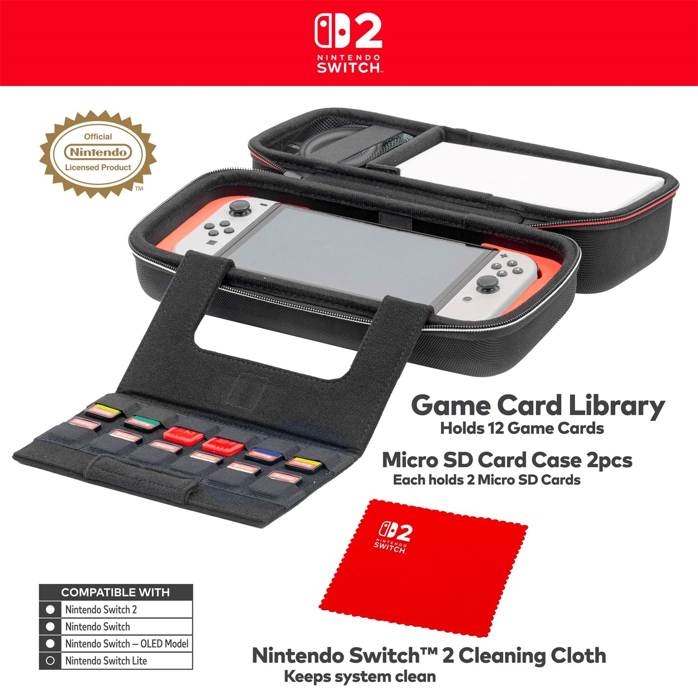 Nacon | Nintendo Switch 2 Travel Case | None | SportsDirect.com