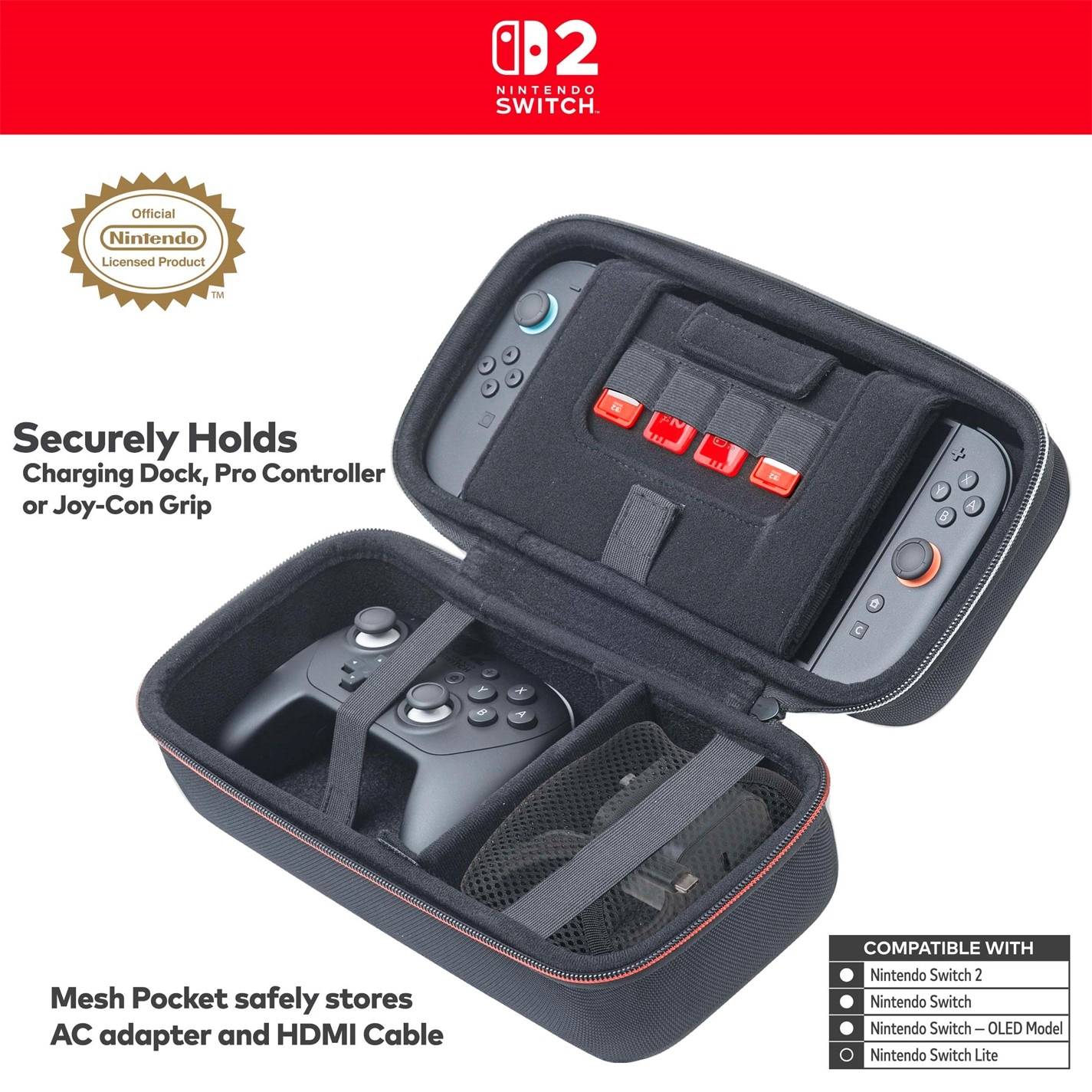 Nacon Nintendo Switch 2 Travel Case | SportsDirect.com Bulgaria