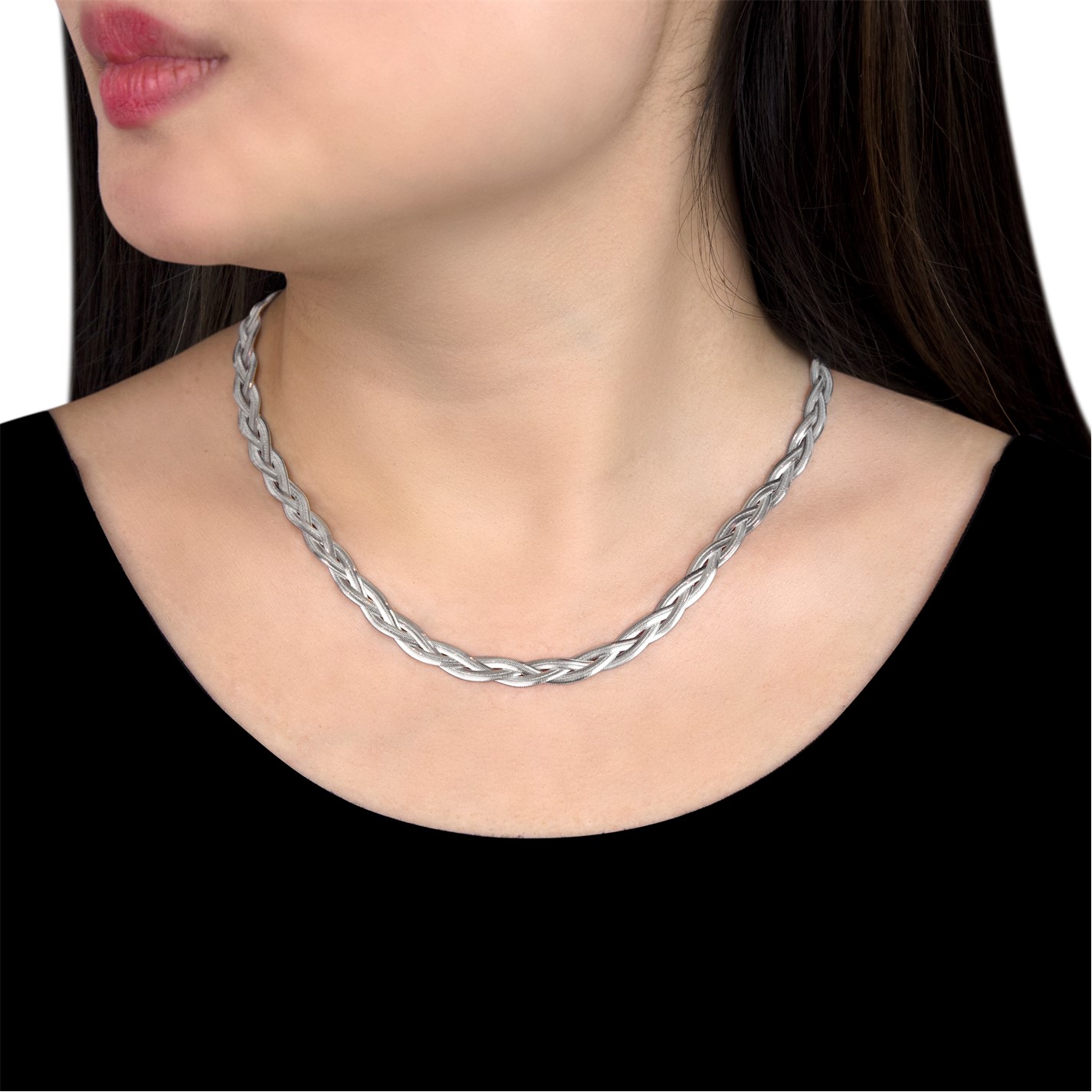 Le Gioie di Gio: Bracciale nero e argento con perline miyuki