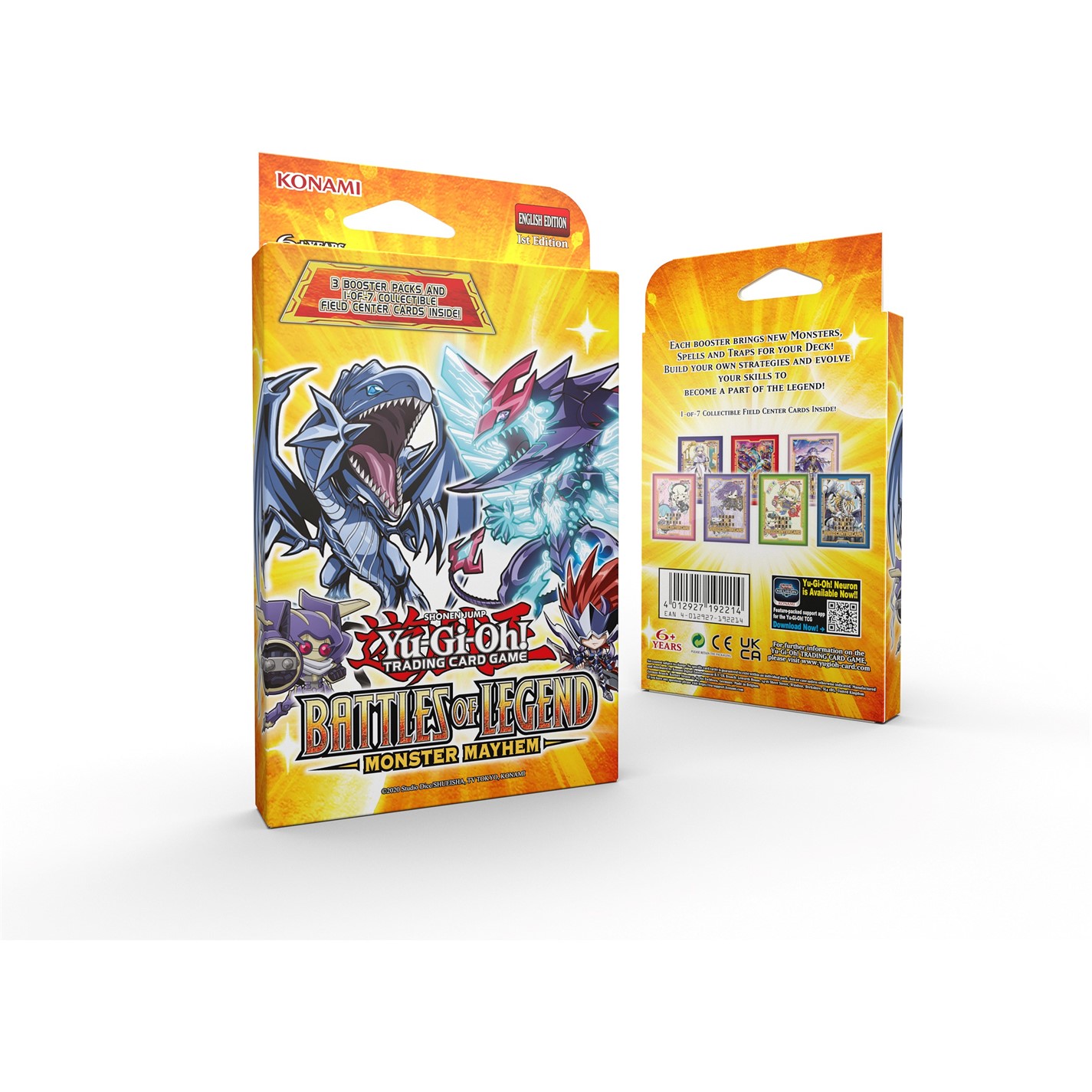 yugioh battles of legend monster mayhem booster box Yu-Gi-Oh YGO Yu-Gi-Oh 3-Pack Tuckbox comes with three new surprises battles of legend booster box