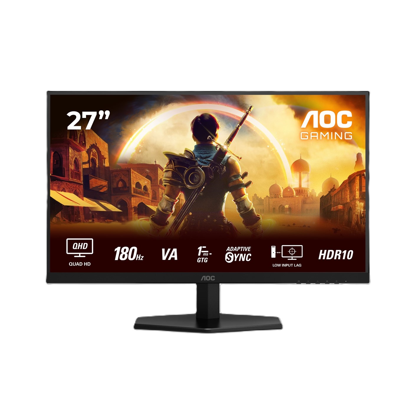 AOC | Q27G42XNE 27 Inch 180Hz QHD Gaming Monitor | Black