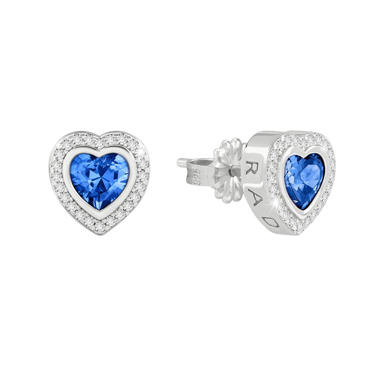 Orecchini Mini Perlage e Zircone in Argento 925 e zirconi | Giovanni Raspini