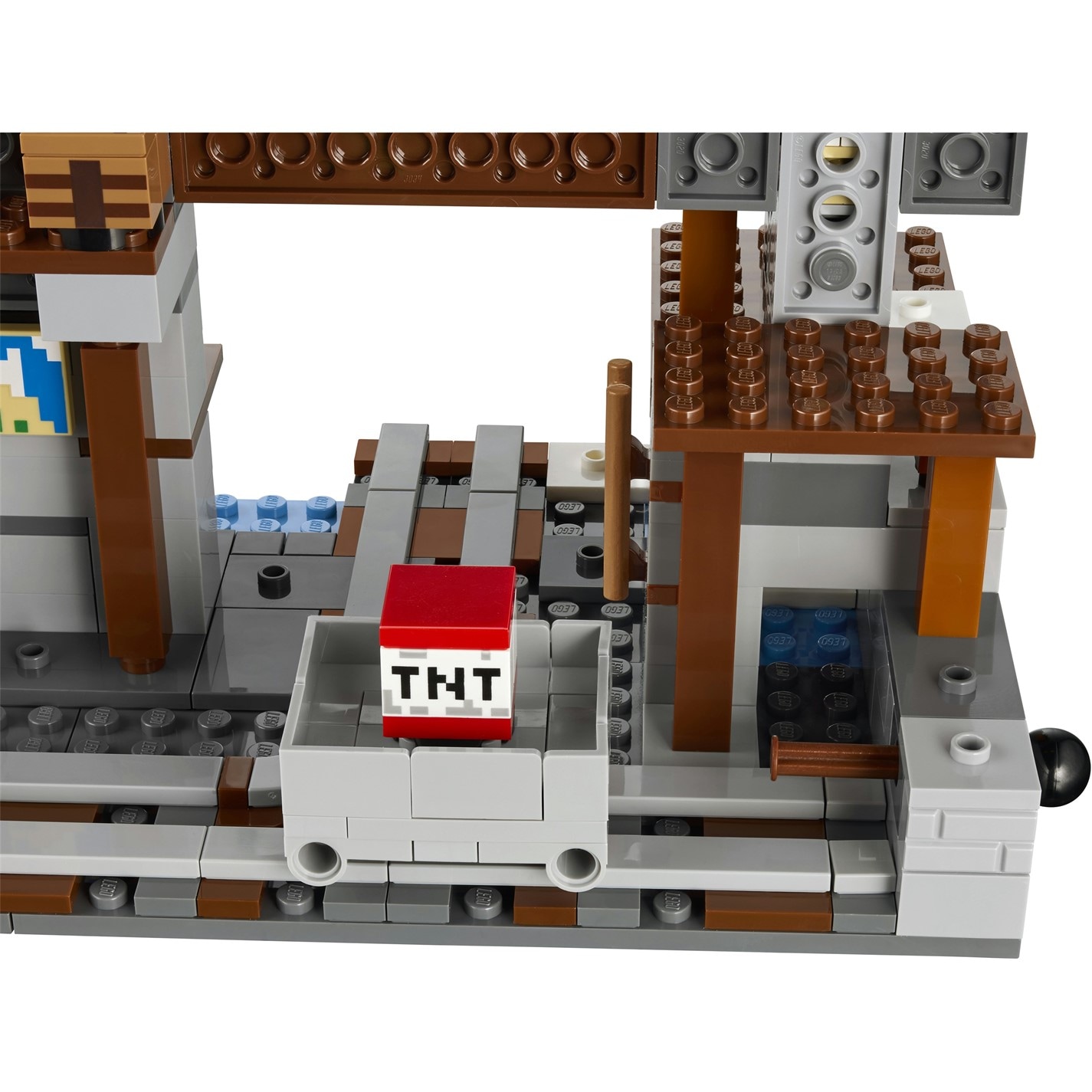 LEGO LEGO® Minecraft® The Pickaxe Mine Gamer-Room Decor and Axe