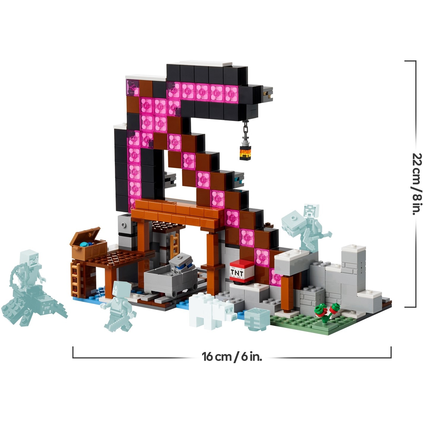 LEGO LEGO® Minecraft® The Pickaxe Mine Gamer-Room Decor and Axe LEGO LEGO® Minecraft® The Pickaxe Mine Gamer-Room Decor and Axe