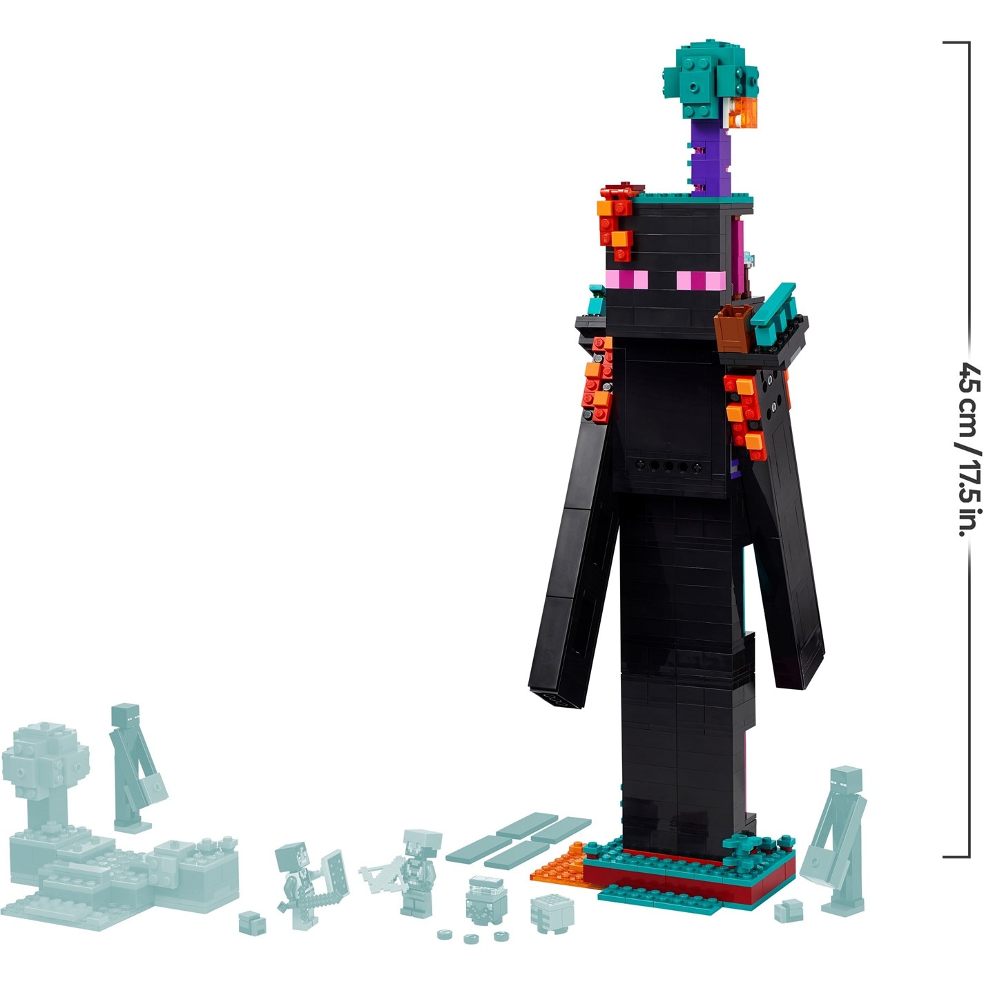LEGO LEGO® Minecraft® The Enderman Tower Toy for Kids Gamer Gift