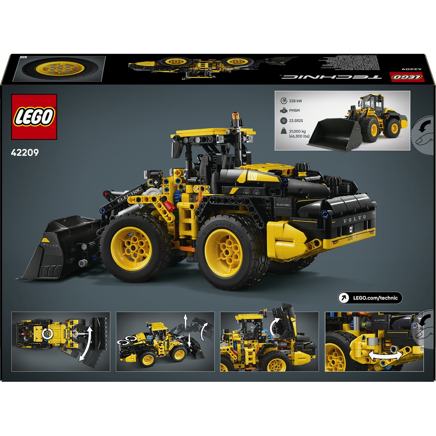LEGO LEGO® Technic Volvo L120 Electric Wheel Loader Construction