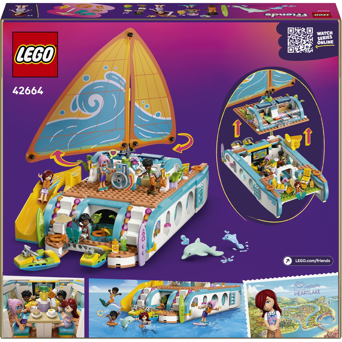 LEGO LEGO® Friends Travel Boat Adventure Building Kit Role-Play
