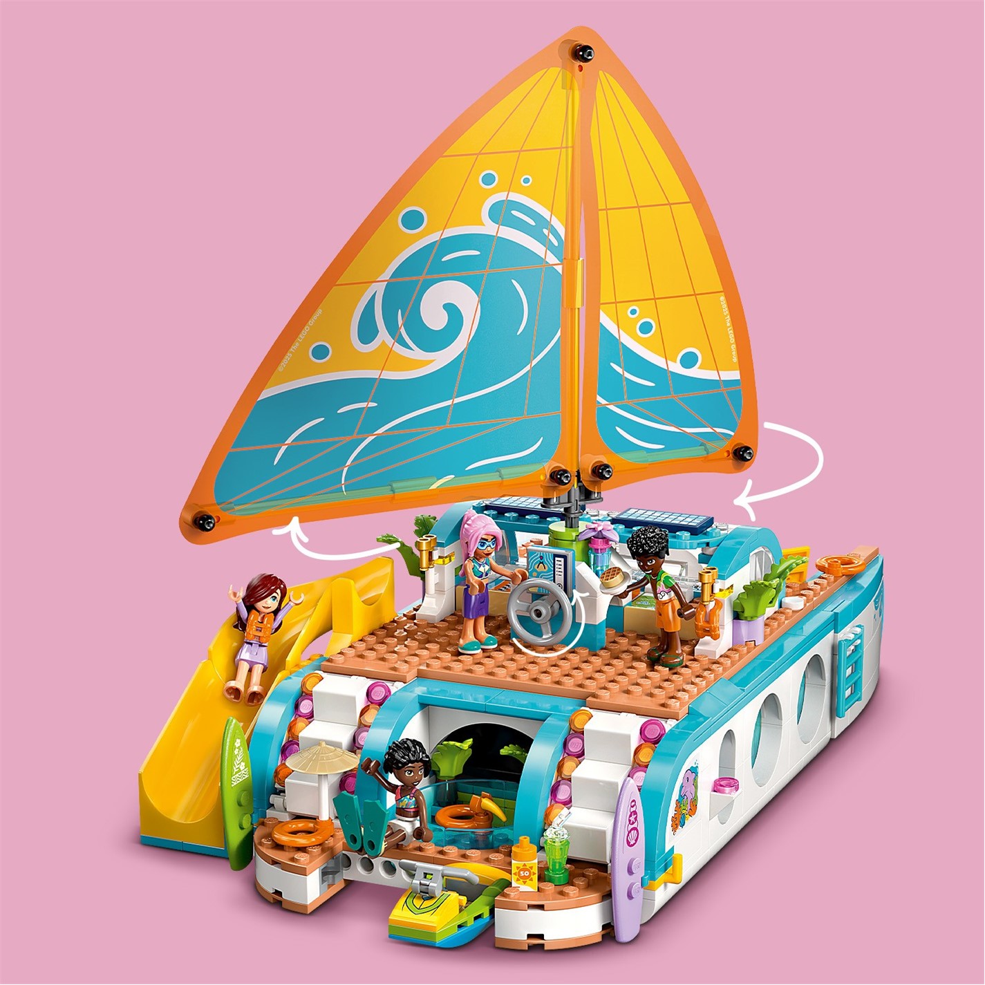 LEGO LEGO® Friends Travel Boat Adventure Building Kit Role-Play