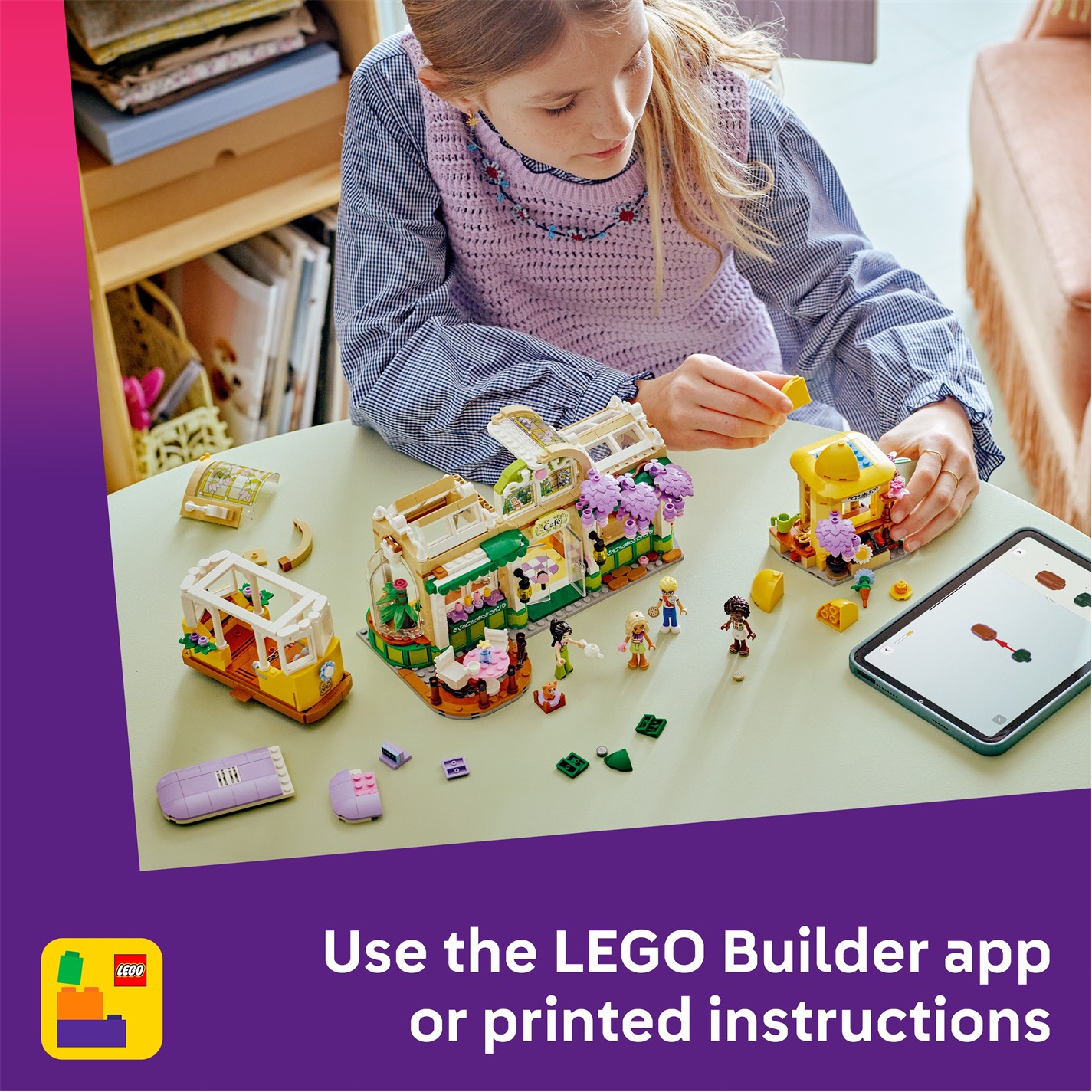 LEGO | LEGO® Friends Plant Cafe & Flower Shop Building Kit Pretend