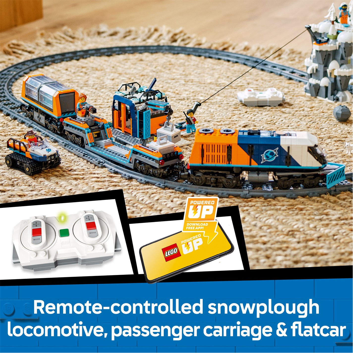 LEGO LEGO® City Explorers' Arctic Polar Express Train Toy Vehicle