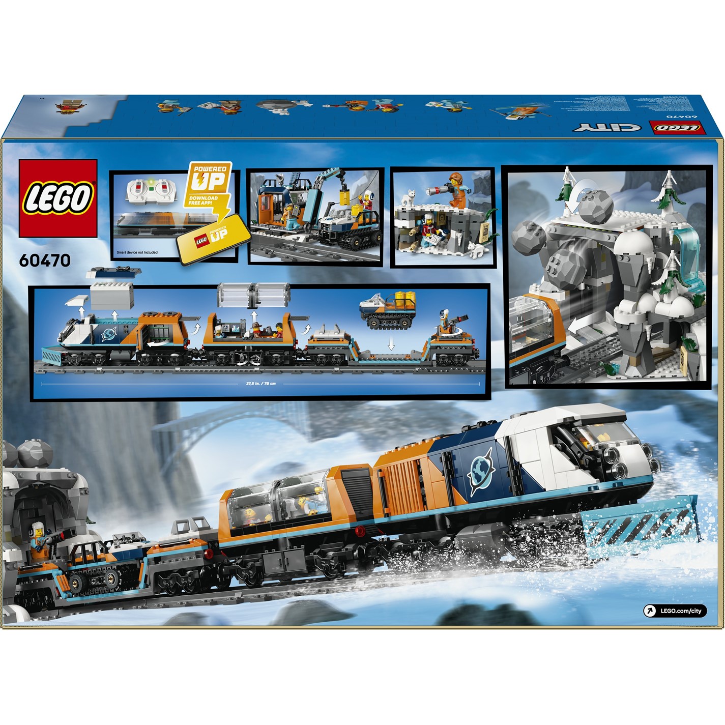 スマートトーマスページ LEGO LEGO® City Explorers' Arctic Polar Express Train Toy Vehicle