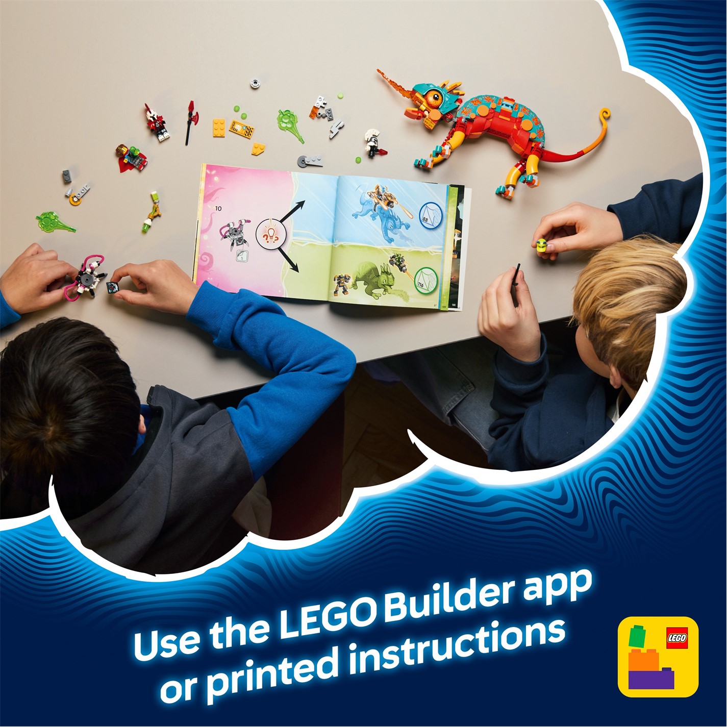 LEGO LEGO® DREAMZzz™ Mateo's Fire Chameleon Imagination Toy 71492