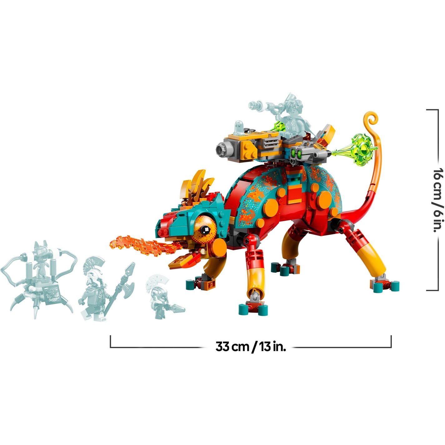 LEGO LEGO® DREAMZzz™ Mateo's Fire Chameleon Imagination Toy 71492