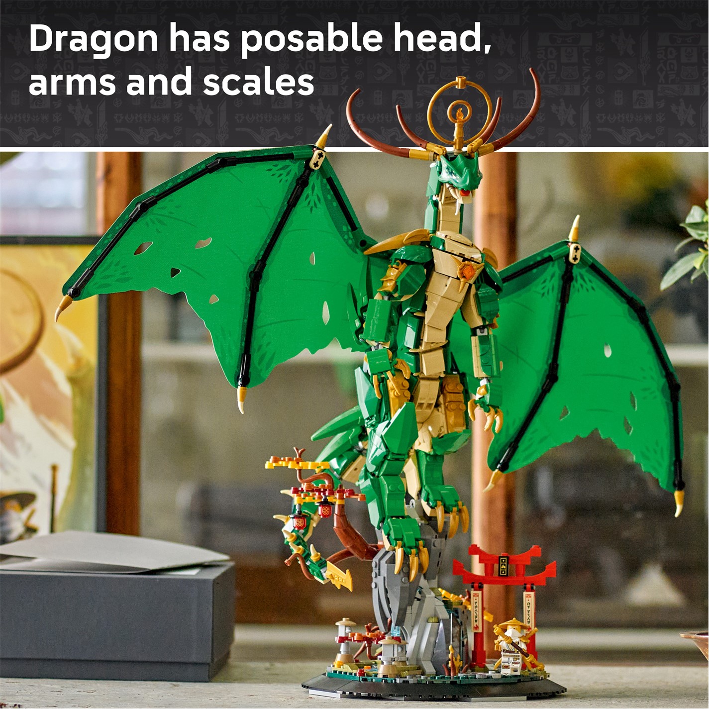 LEGO LEGO® NINJAGO® The Guardian Dragon Display Building Kit 71847