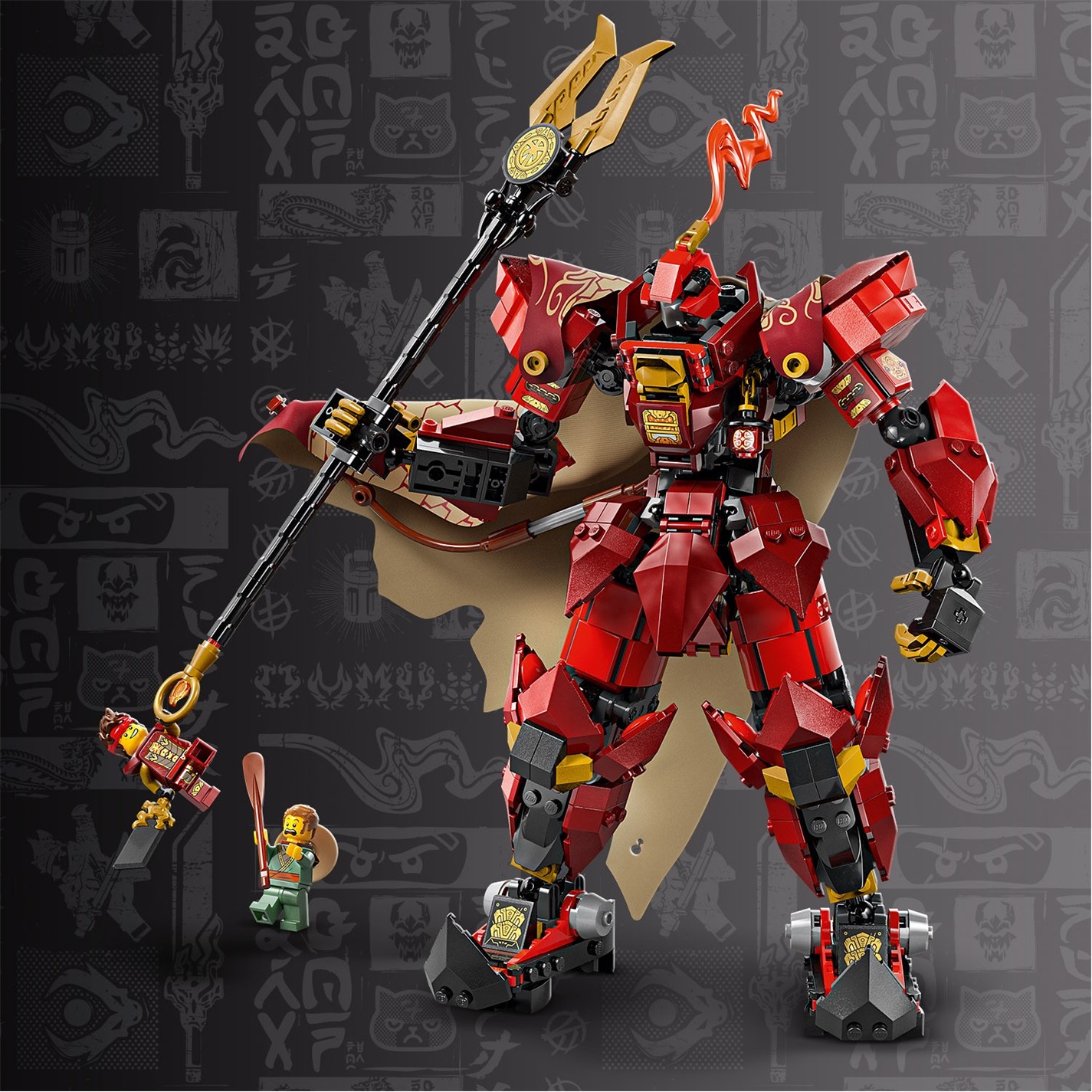 LEGO LEGO® NINJAGO® The Fire Knight Mech Building Kit 71846