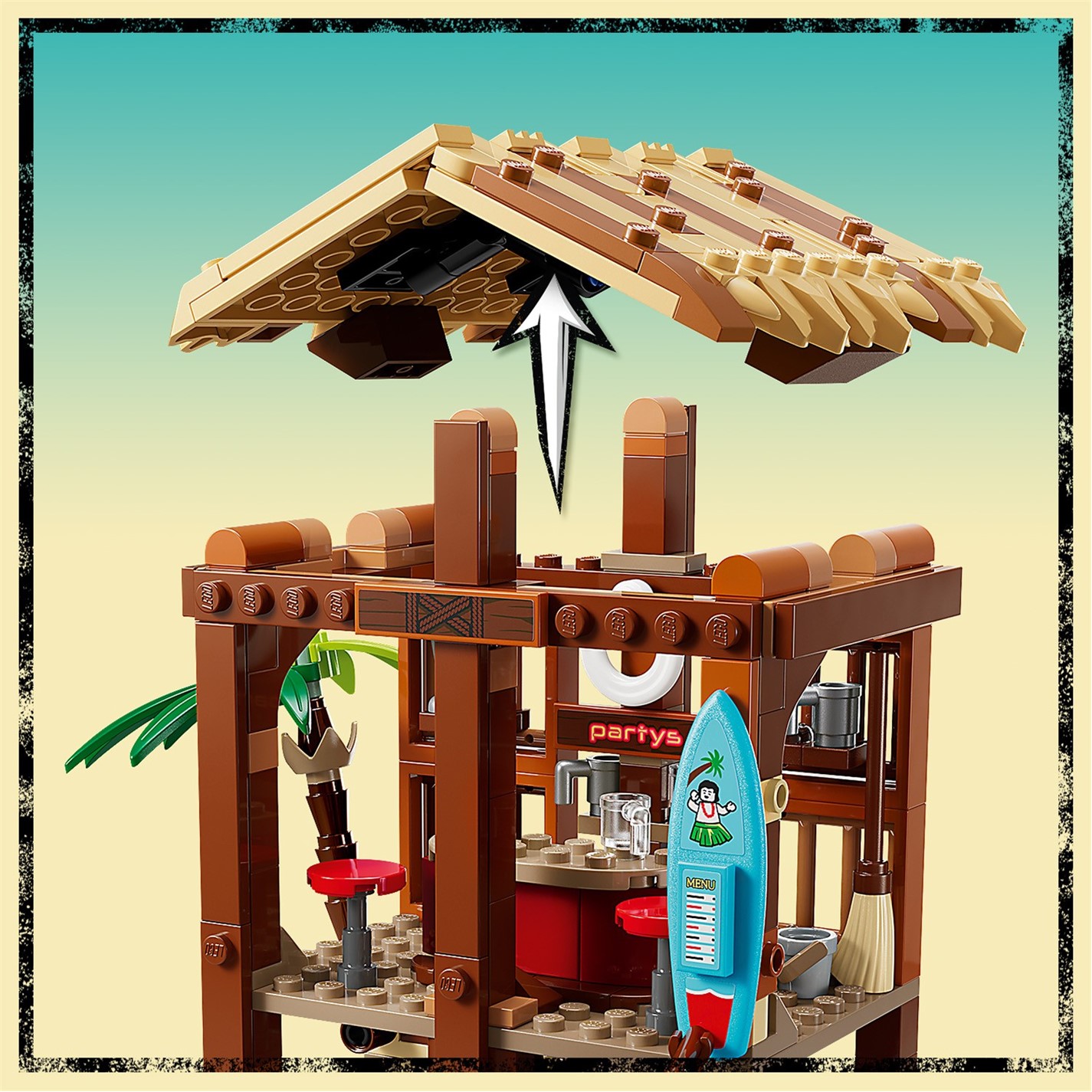 LEGO LEGO ONE PIECE Windmill Village Hut Building Toy Set 75636