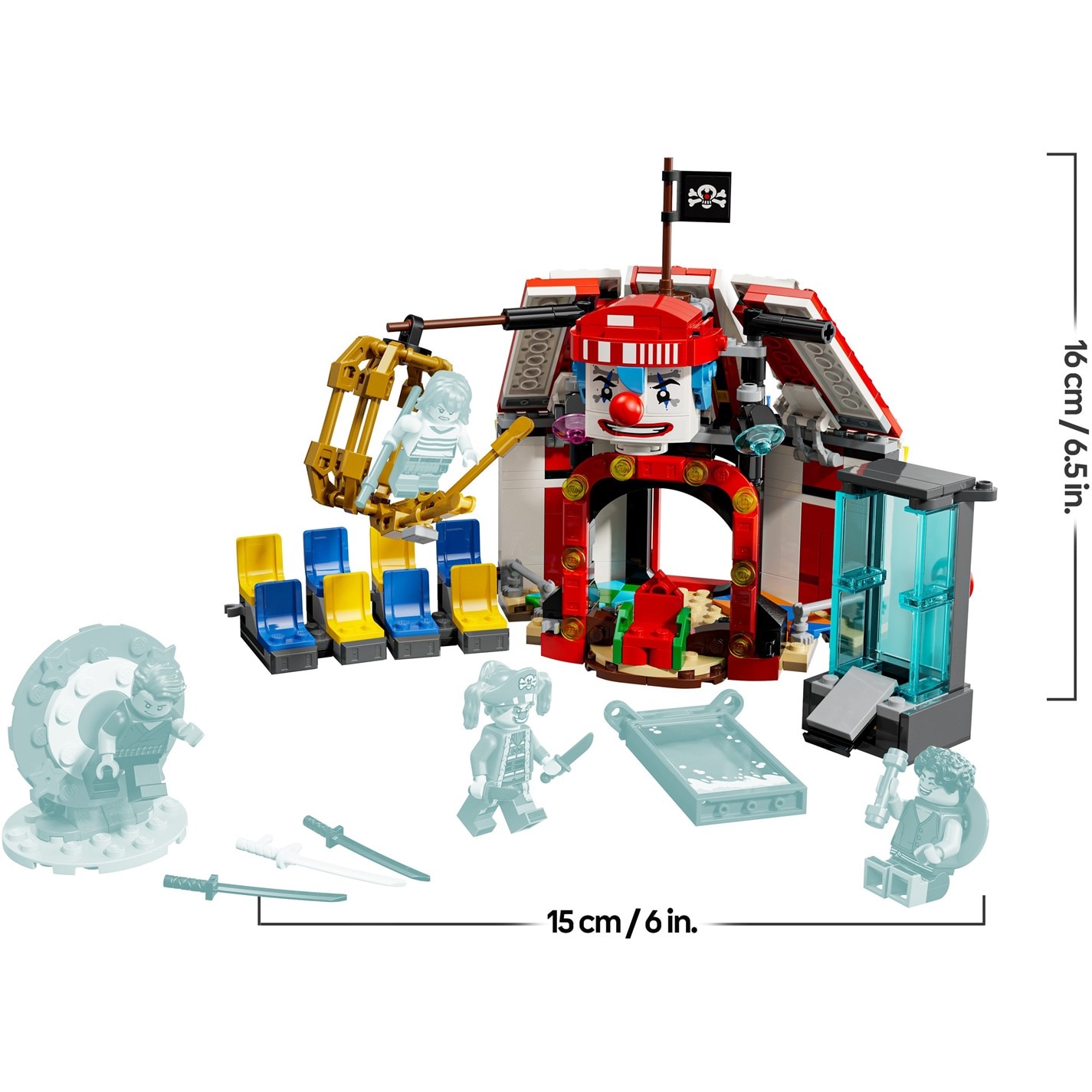 LEGO LEGO ONE PIECE Buggy the Clown's Circus Tent Toy 75637