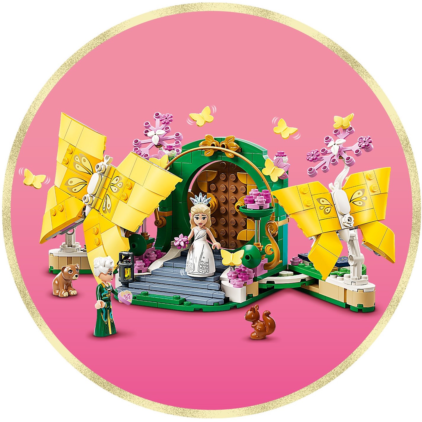 LEGO Wicked Glinda's Wedding Day with Butterfly Toys 75688