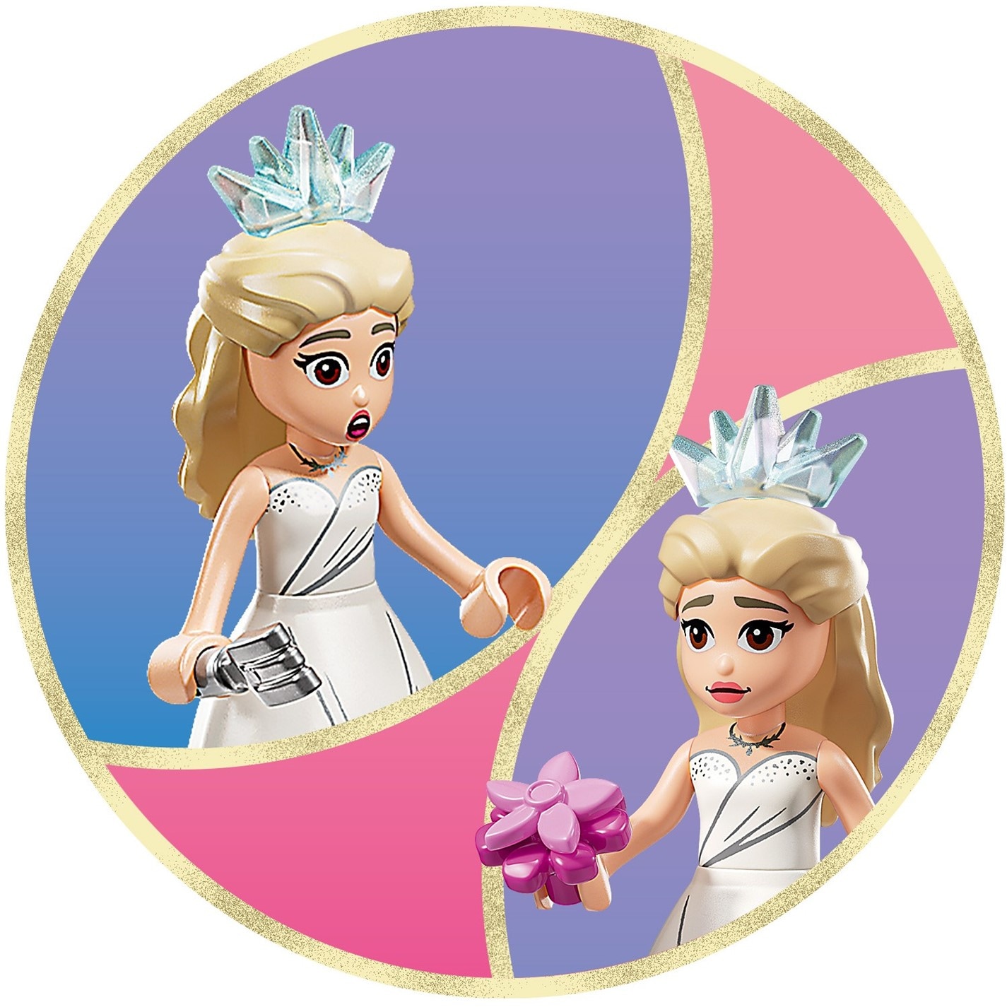 LEGO Wicked Glinda's Wedding Day with Butterfly Toys 75688